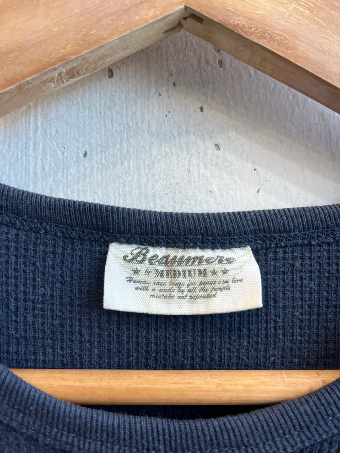 beaumere JPN US 네이비씰 와플 반팔 티셔츠  상품이미지4