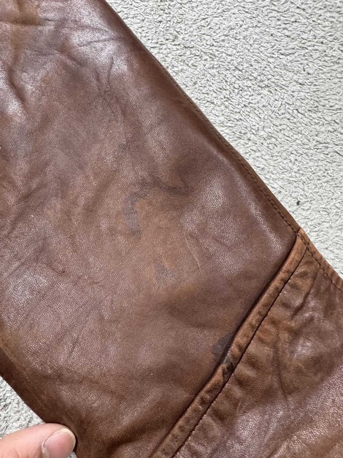 바나나리퍼블릭 양가죽 자켓 M 상품이미지6