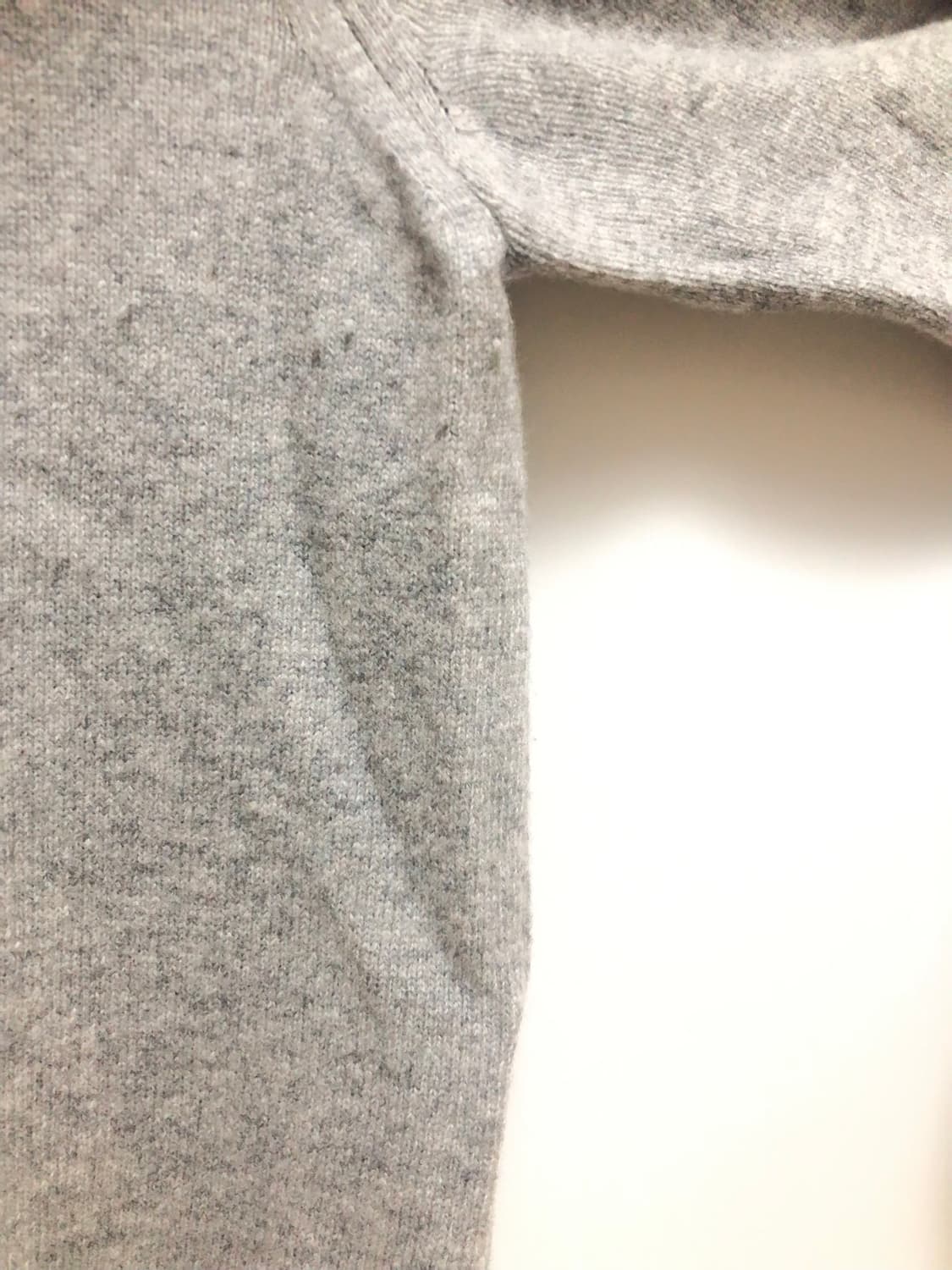 꼼데가르송 우먼 화이트와펜 가디건 L 상품이미지8