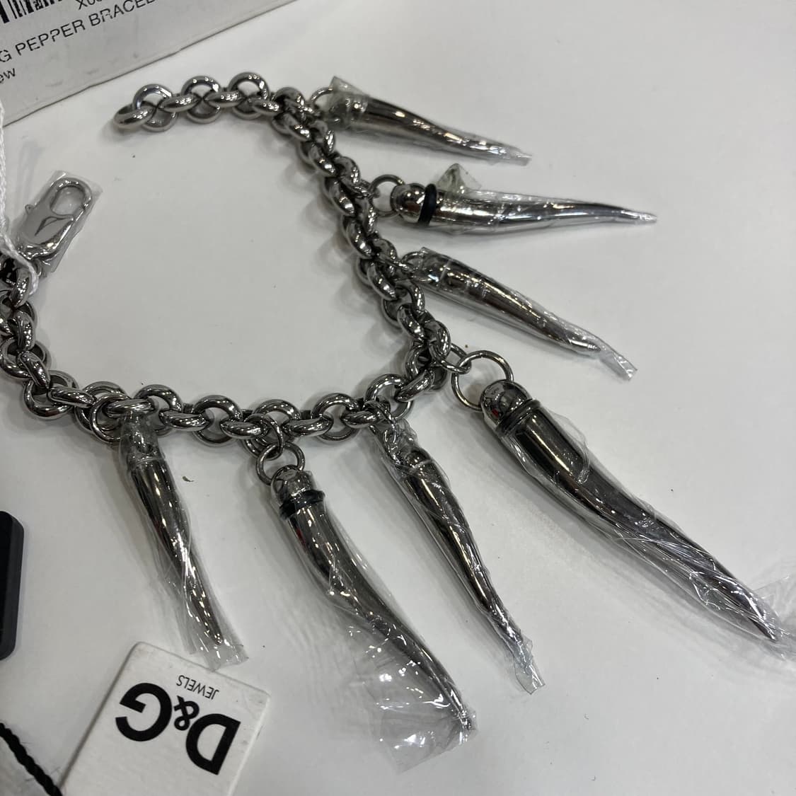 2000s 돌체앤가바나 코르노 팔찌 목걸이 상품이미지4