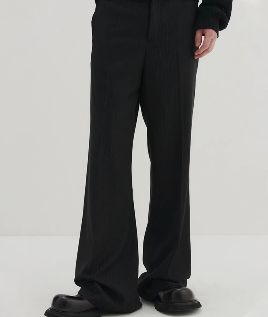 Dnsr 스트라이프 플레어 슬랙스 L  상품이미지4