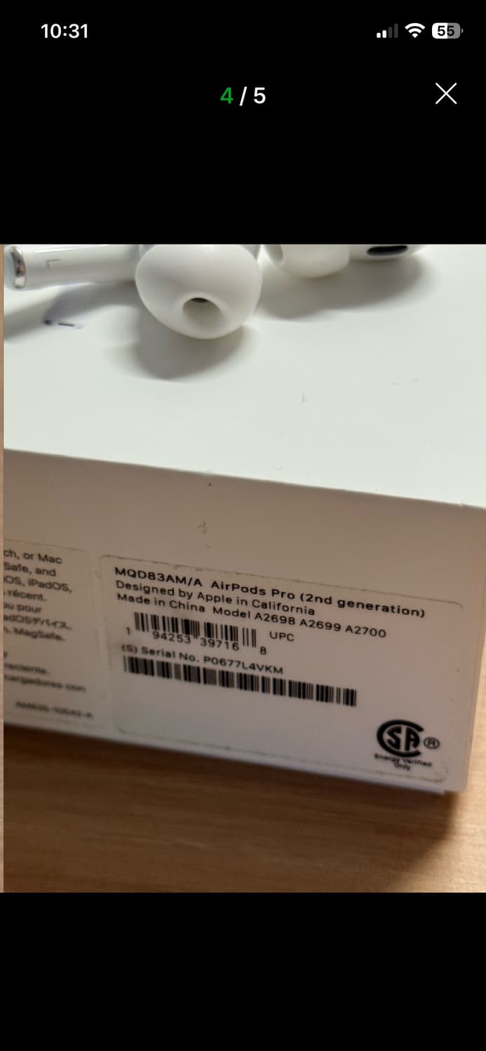 에어팟 프로 2 S급 8핀 판매합니다!! 풀박스 상품이미지5