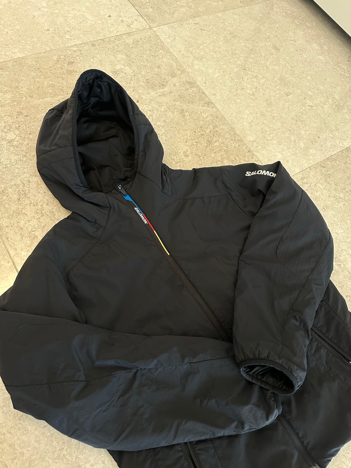 살로몬 모디세이 자켓 패딩 블랙 s 상품이미지1