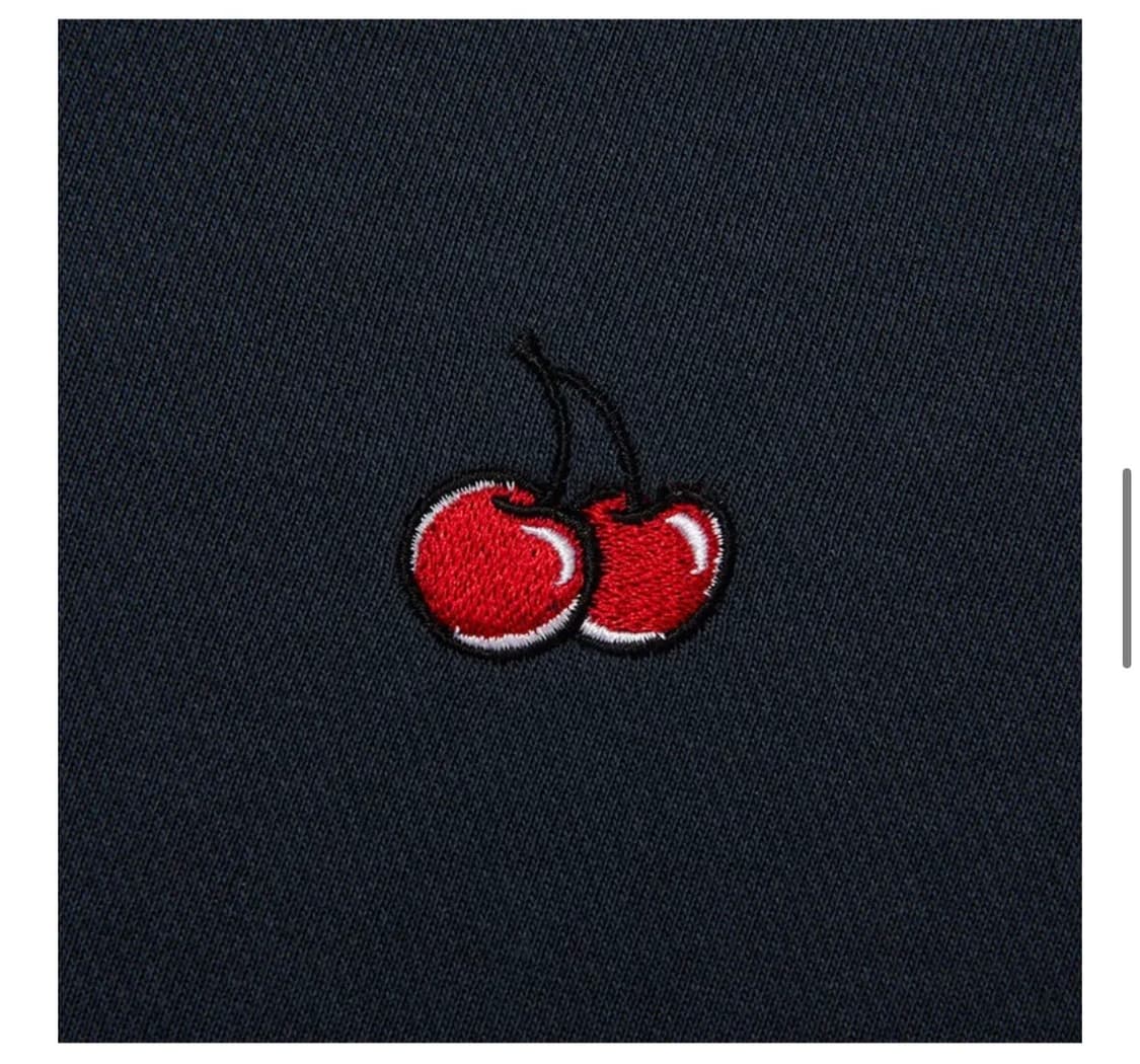 스몰 체리 라운드넥 드레스-다크네이비 상품이미지3