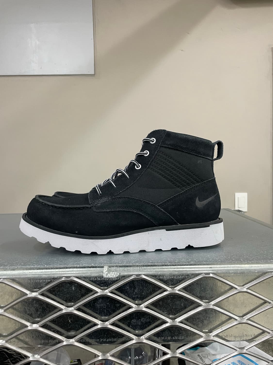 나이키 ACG 킹맨 레더 텍스타일 블랙 부츠 275 상품이미지1