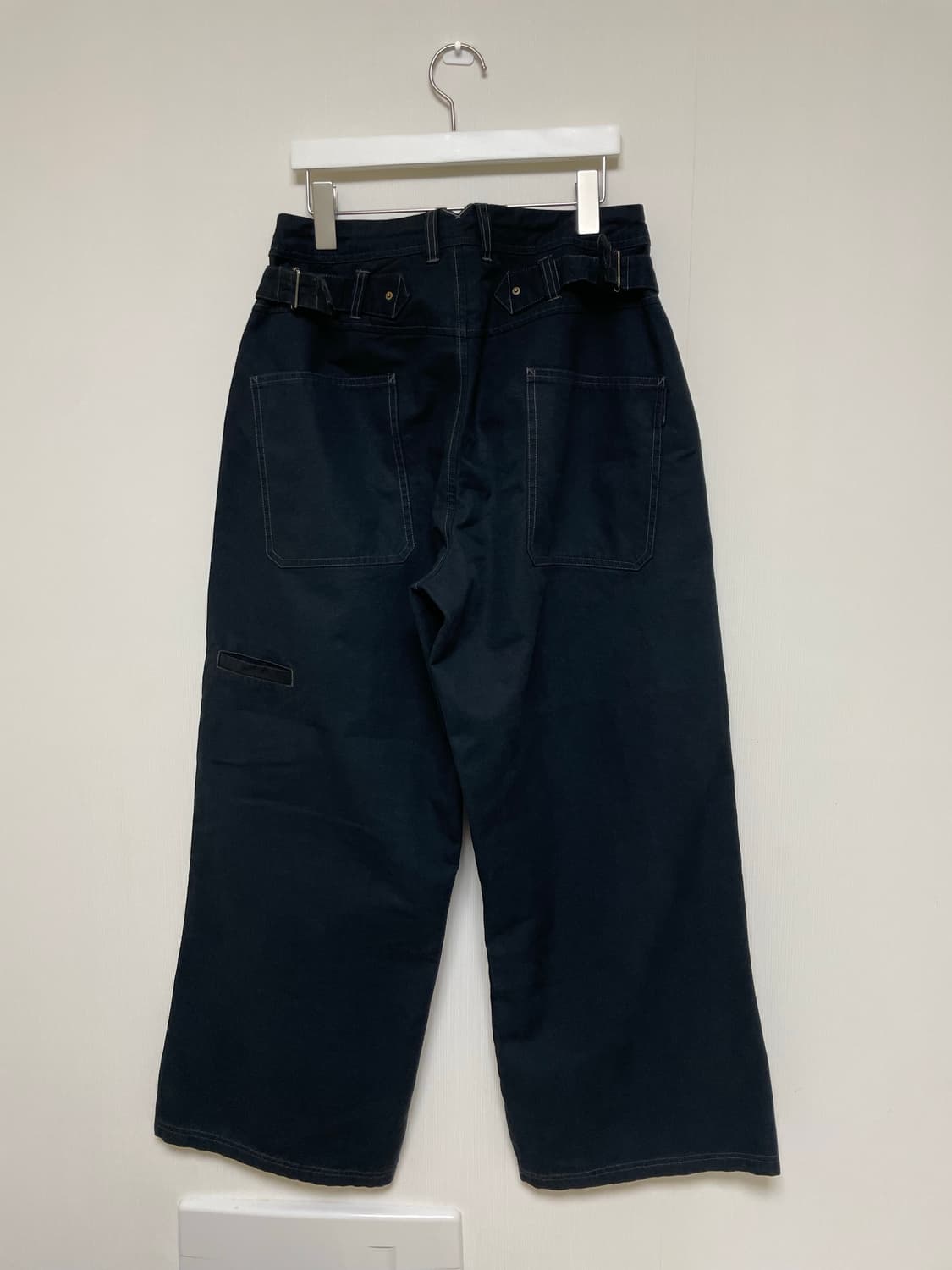 [2] 폴리테루 파라 팬츠 (베이커 팬츠) 다크 네이비 상품이미지4