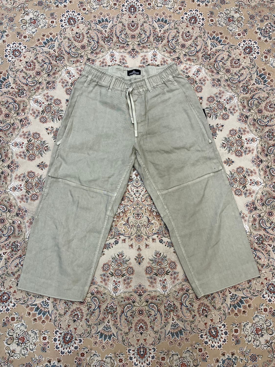 스톤아일랜드 쉐도우 프로젝트 크롭 워크팬츠 상품이미지1