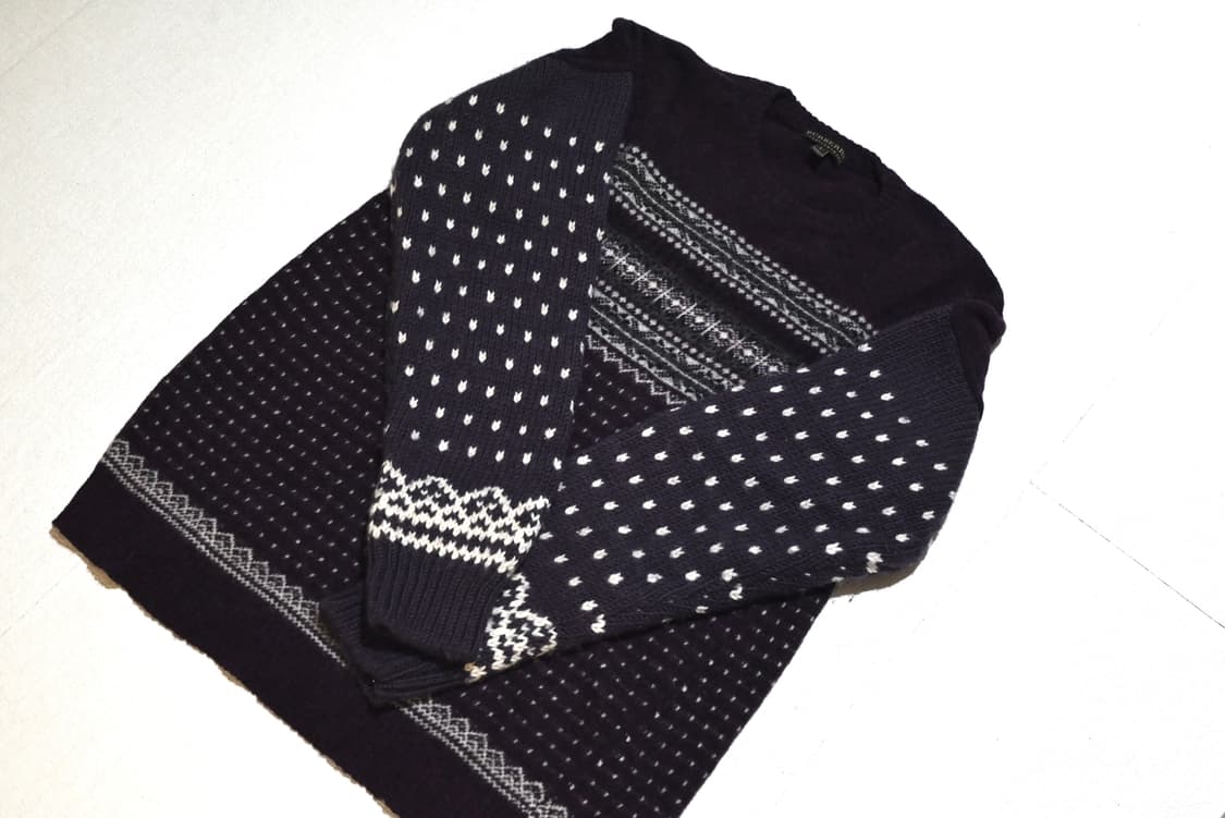 Burberry prosum 09FW mix sweater 상품이미지3