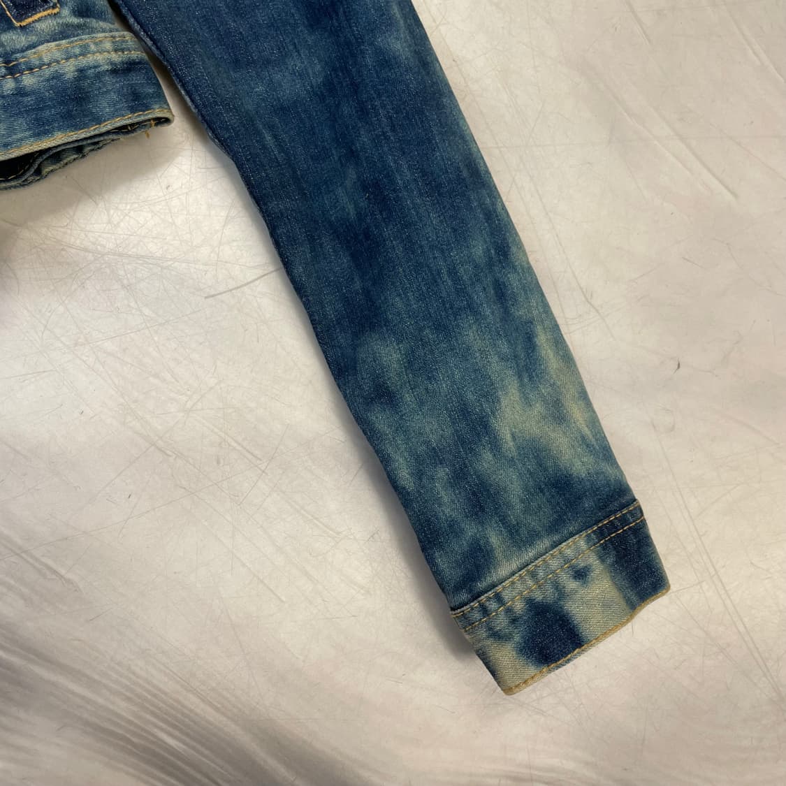 vintage stone washing denim jk 후루츠패밀리