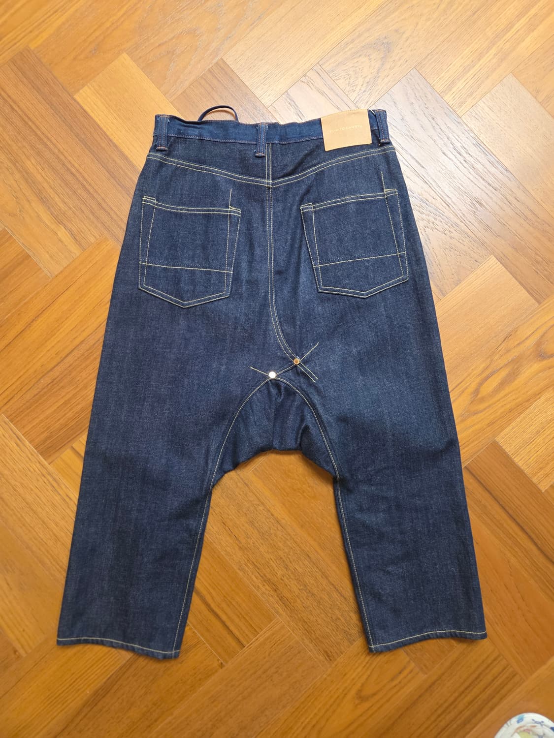 후미토간류 배기핏 데님팬츠 상품이미지2