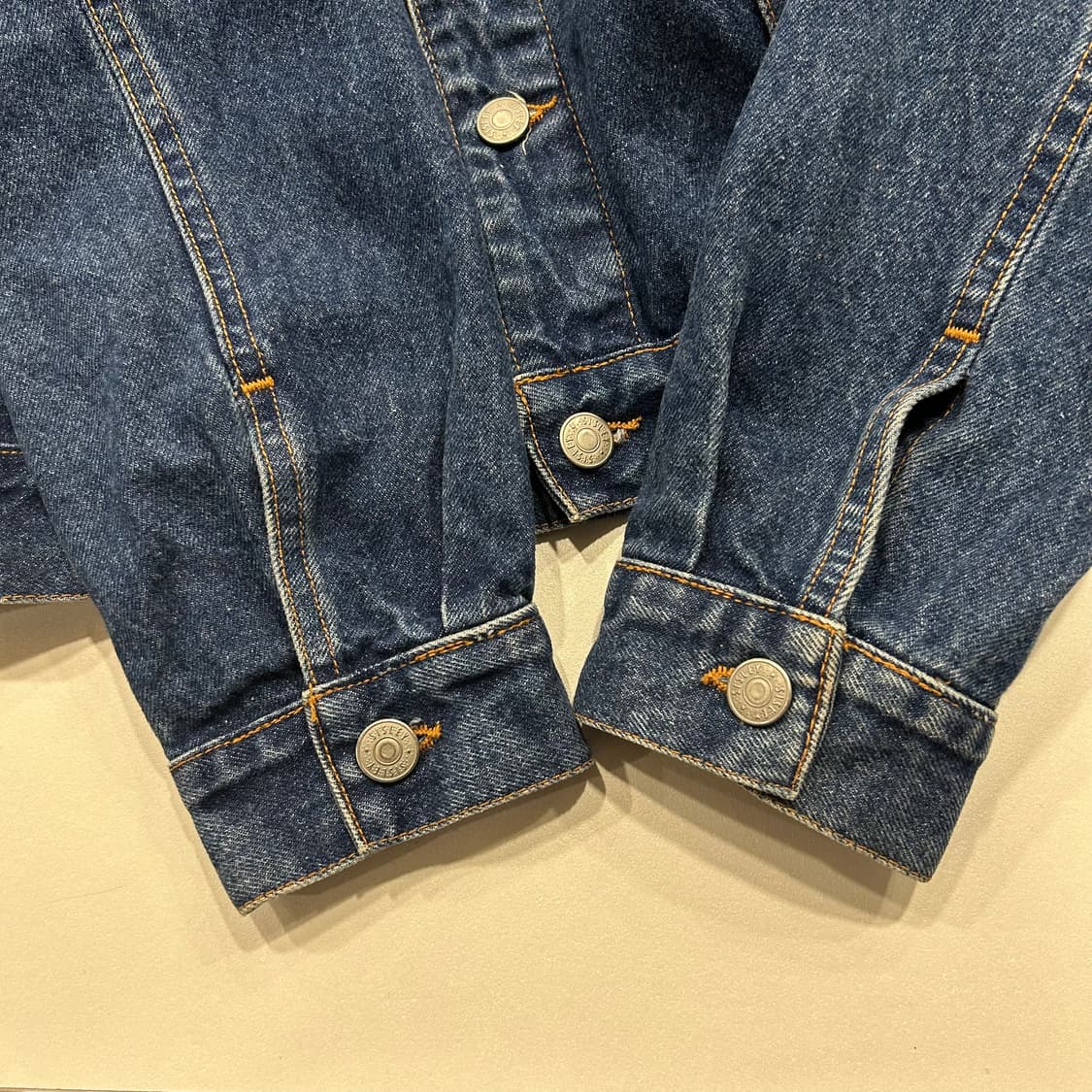 [S] 시슬리 SISLEY 데님 청자켓 B163 상품이미지8