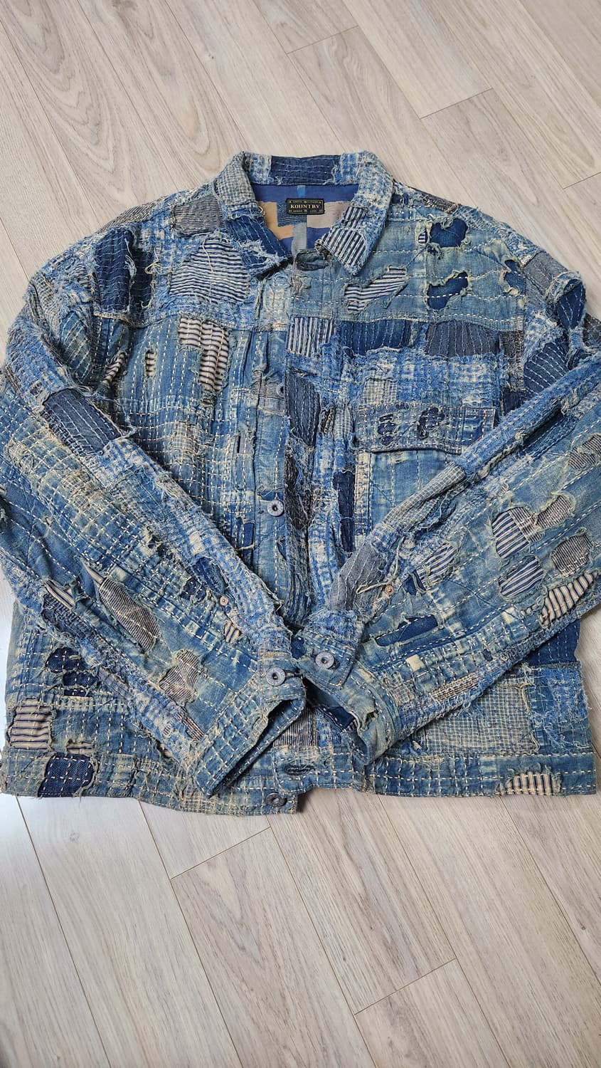 캐피탈 보로 스프링 1st 자켓 인디고 상품이미지1