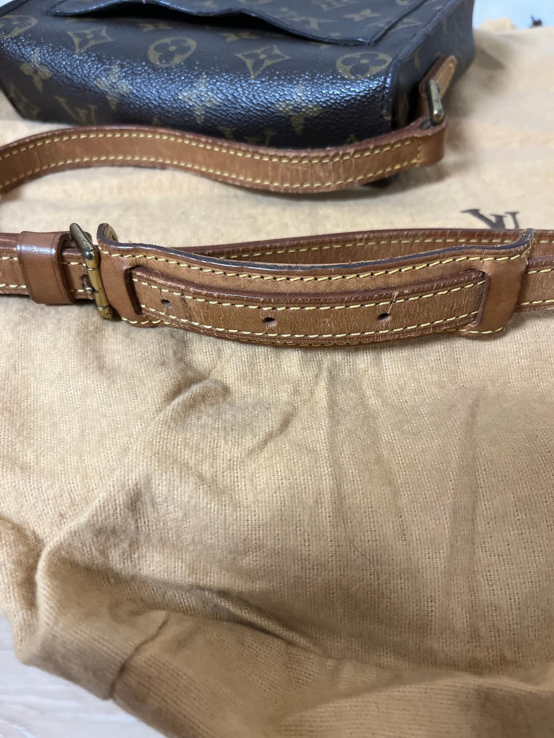 루이비통 모노그램 90s 빈티지 숄더백 정품 상품이미지6
