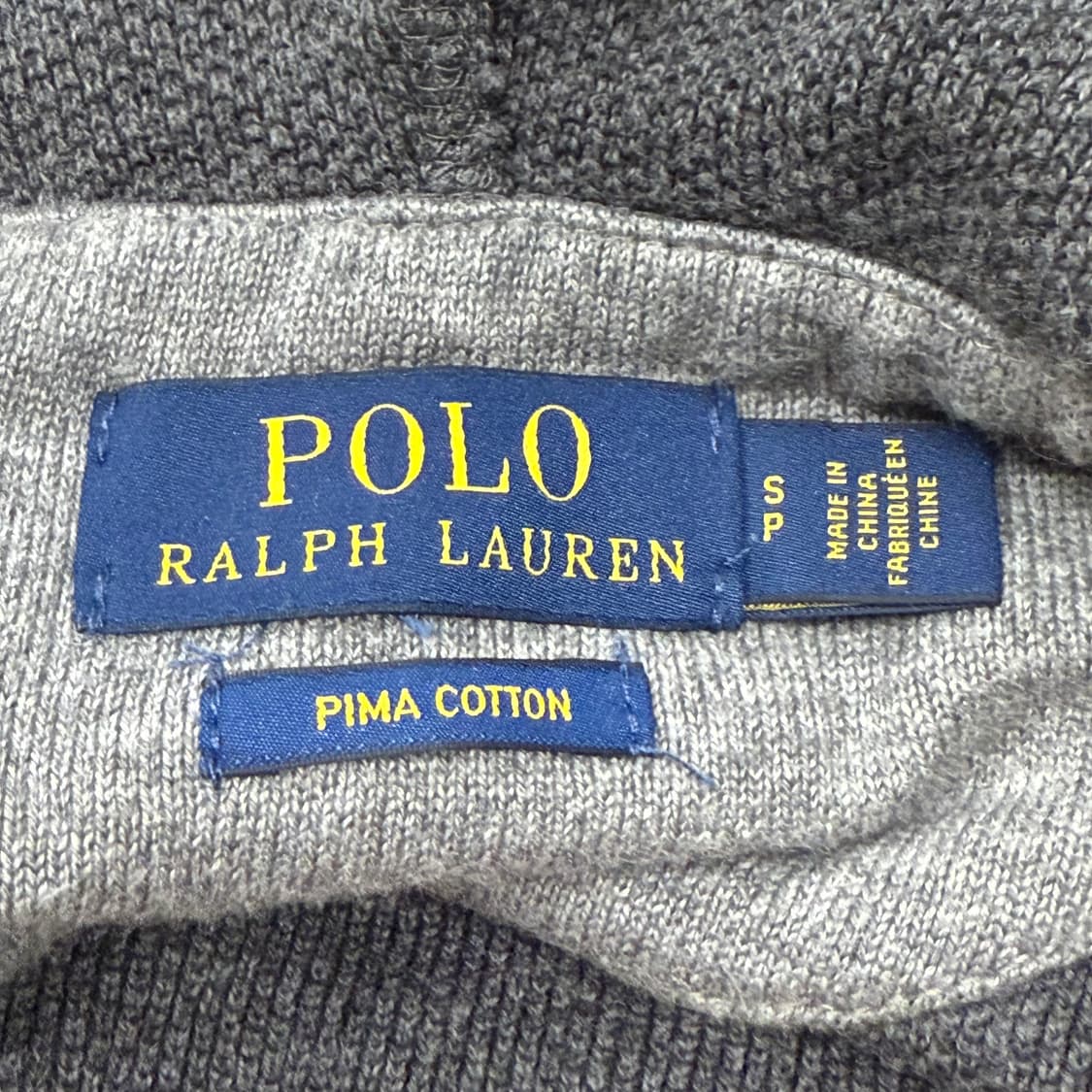 폴로 랄프로렌 그레이 후드집업  상품이미지5