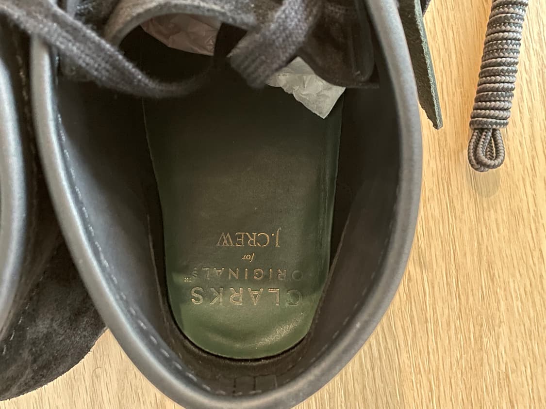 클락스 j.crew 왈라비 부츠 블랙 280 상품이미지4