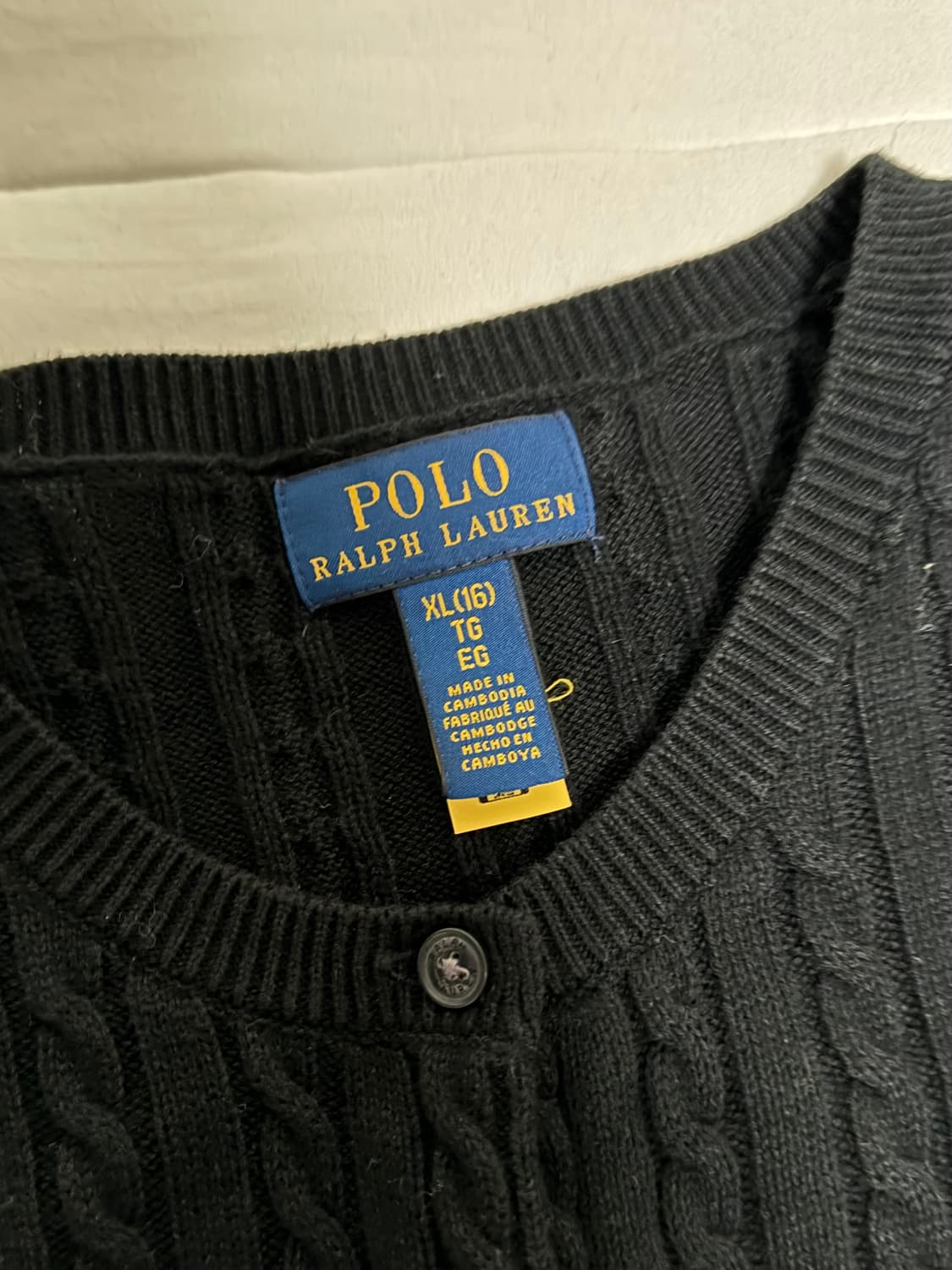 폴로 신형 큐알택 가디건 xl 상품이미지2