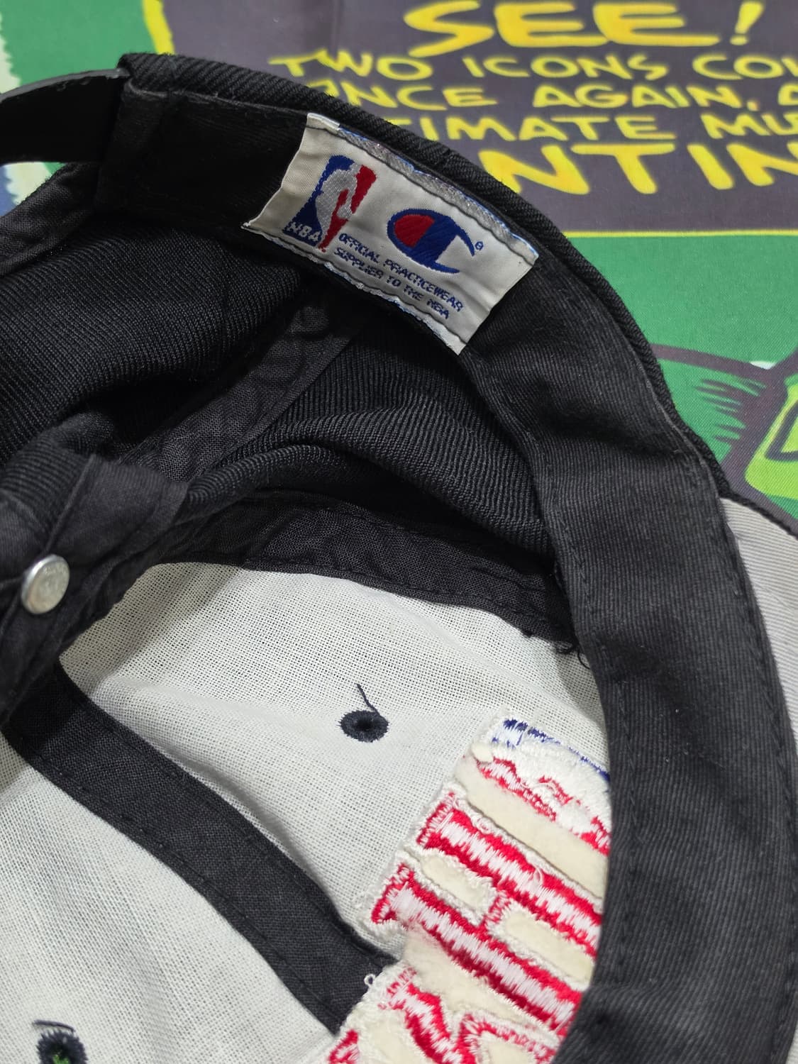 90'S 챔피온 NBA 애틀랜타 호크스 볼캡 OS 상품이미지5