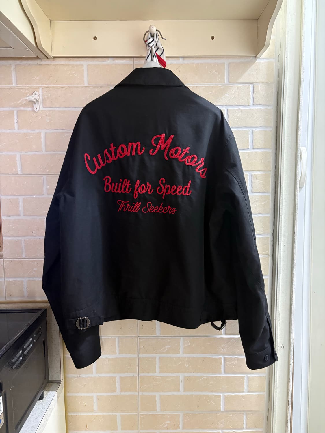 아웃스탠딩 - 드리즐러 자켓 블랙 M사이즈 상품이미지8