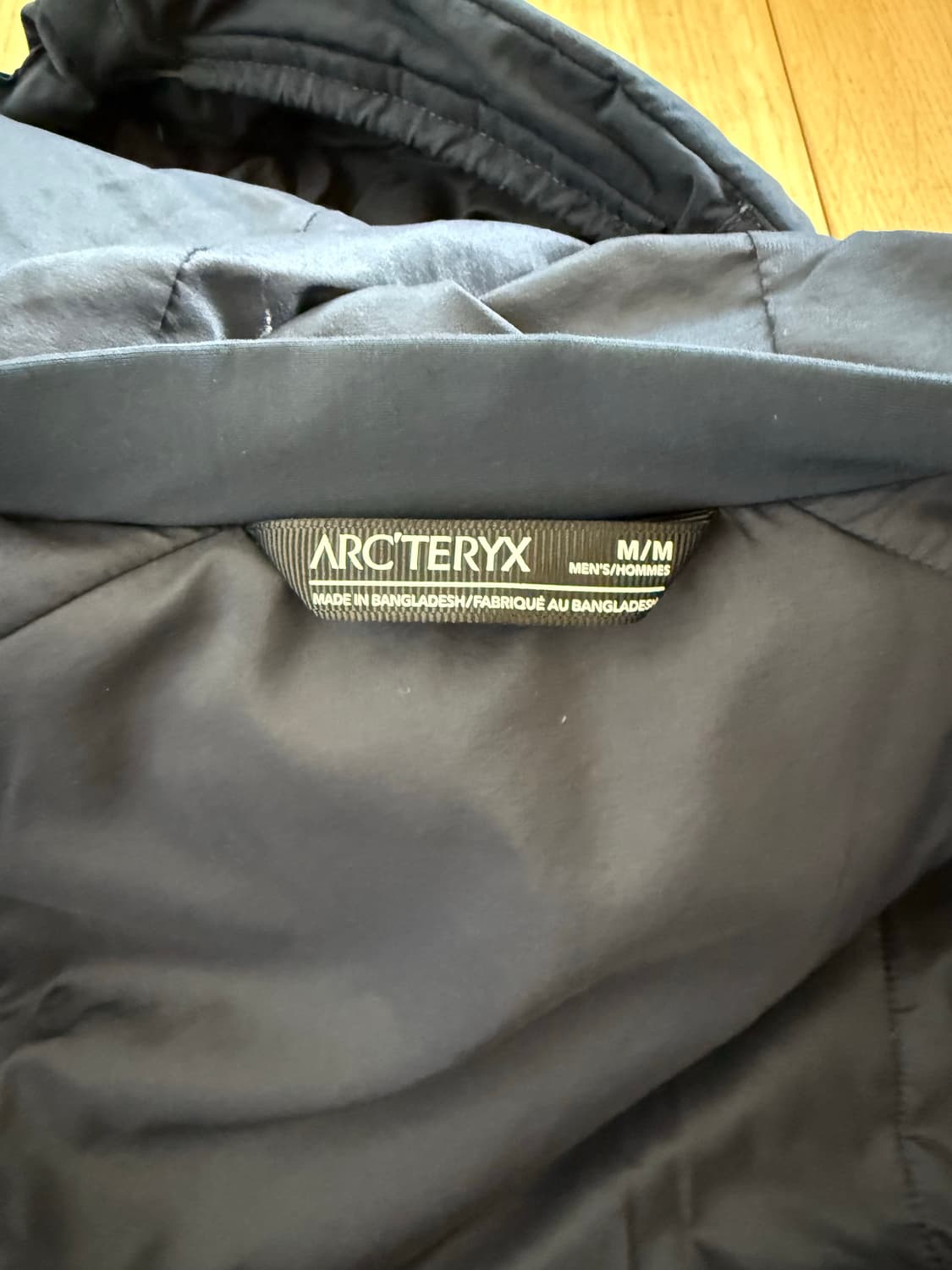 아크테릭스 아톰AR후디 남성 M 네이비 상품이미지5