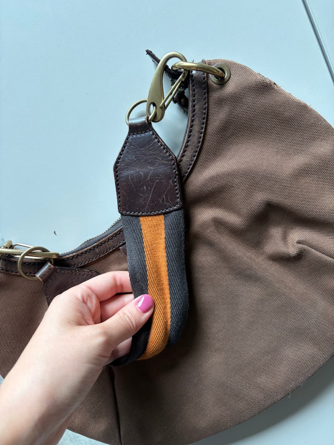 구찌 캔버스 숄더백 상품이미지4