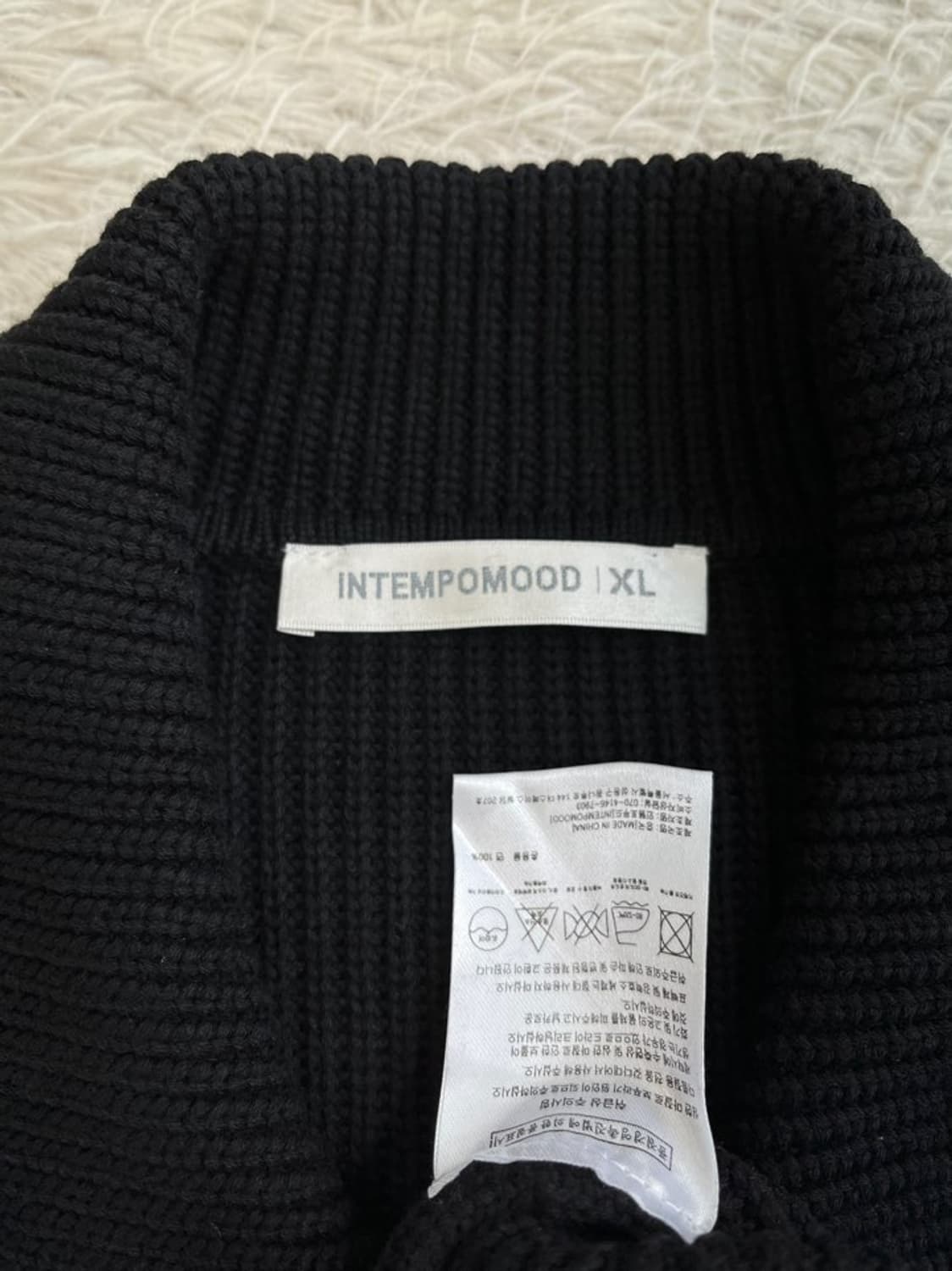 인템포무드 풀집업 니트 가디건/#3362 상품이미지4