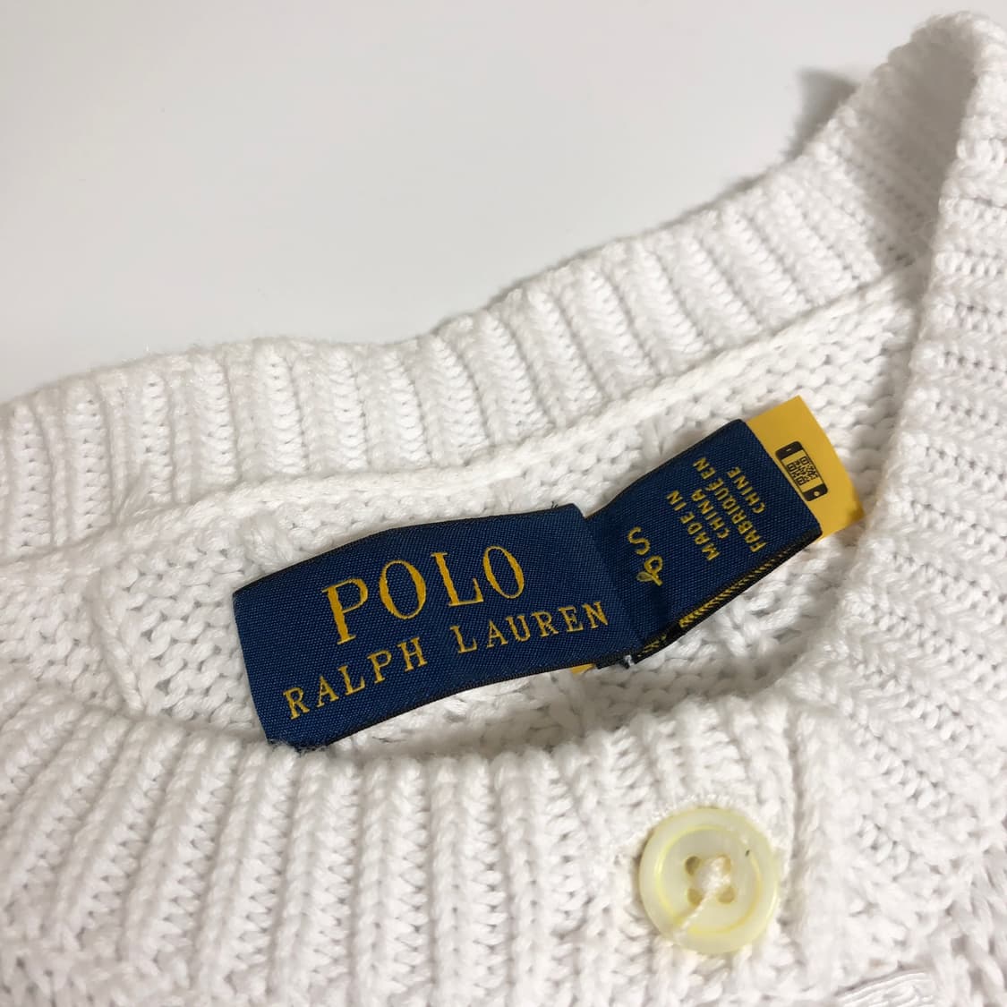 폴로 랄프로렌 케이블 니트 가디건 s 상품이미지2