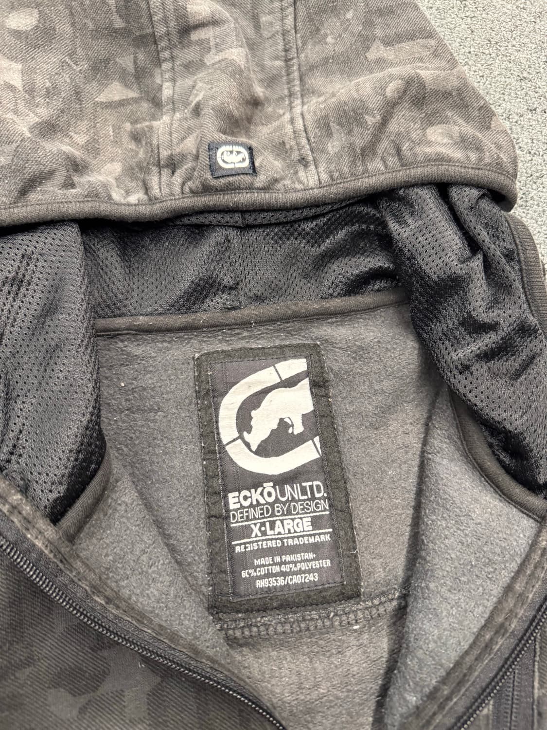 Ecko unkte 빈티지 후드집업 상품이미지3