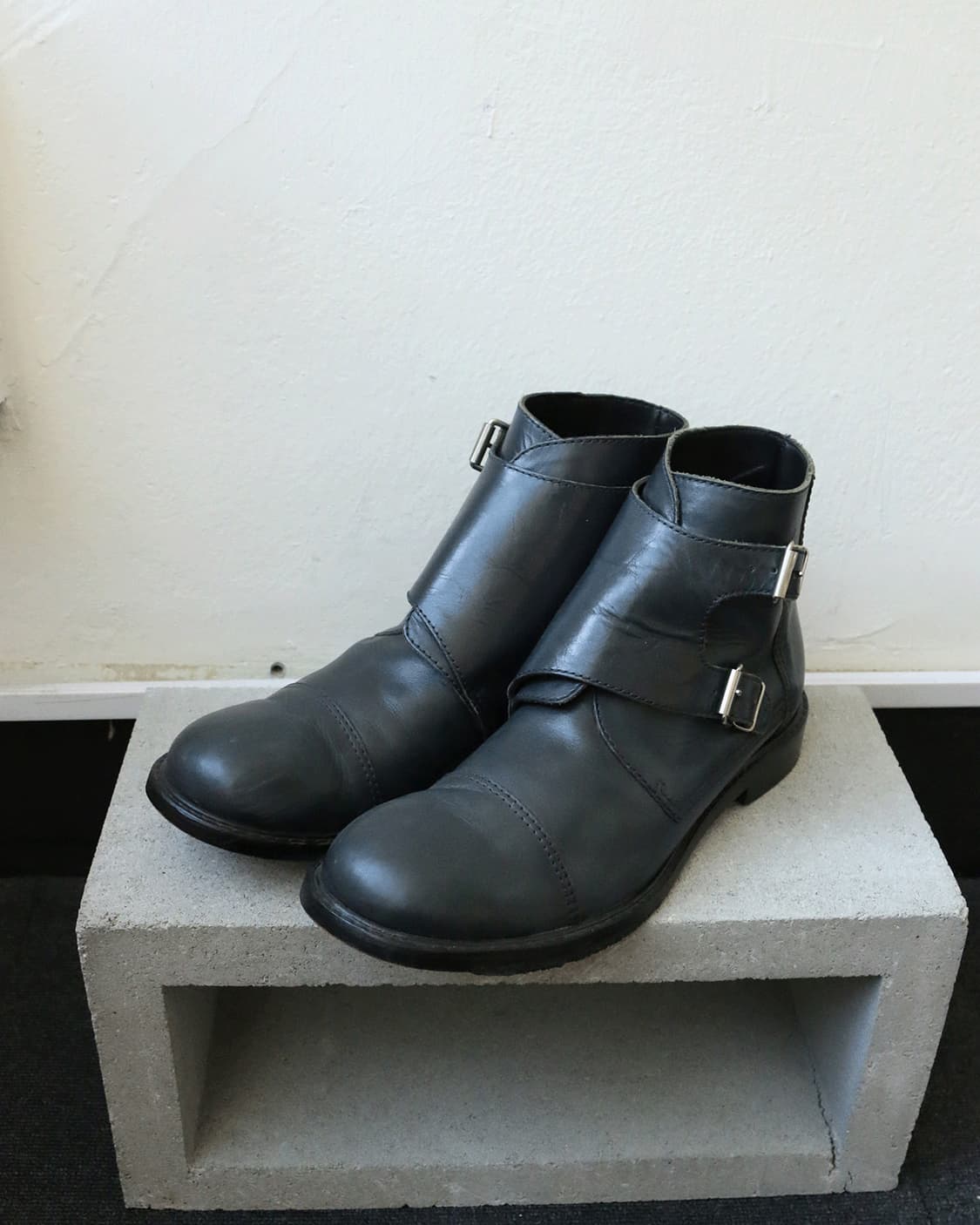 카반 드 주카 레더 앵클 부츠 상품이미지1