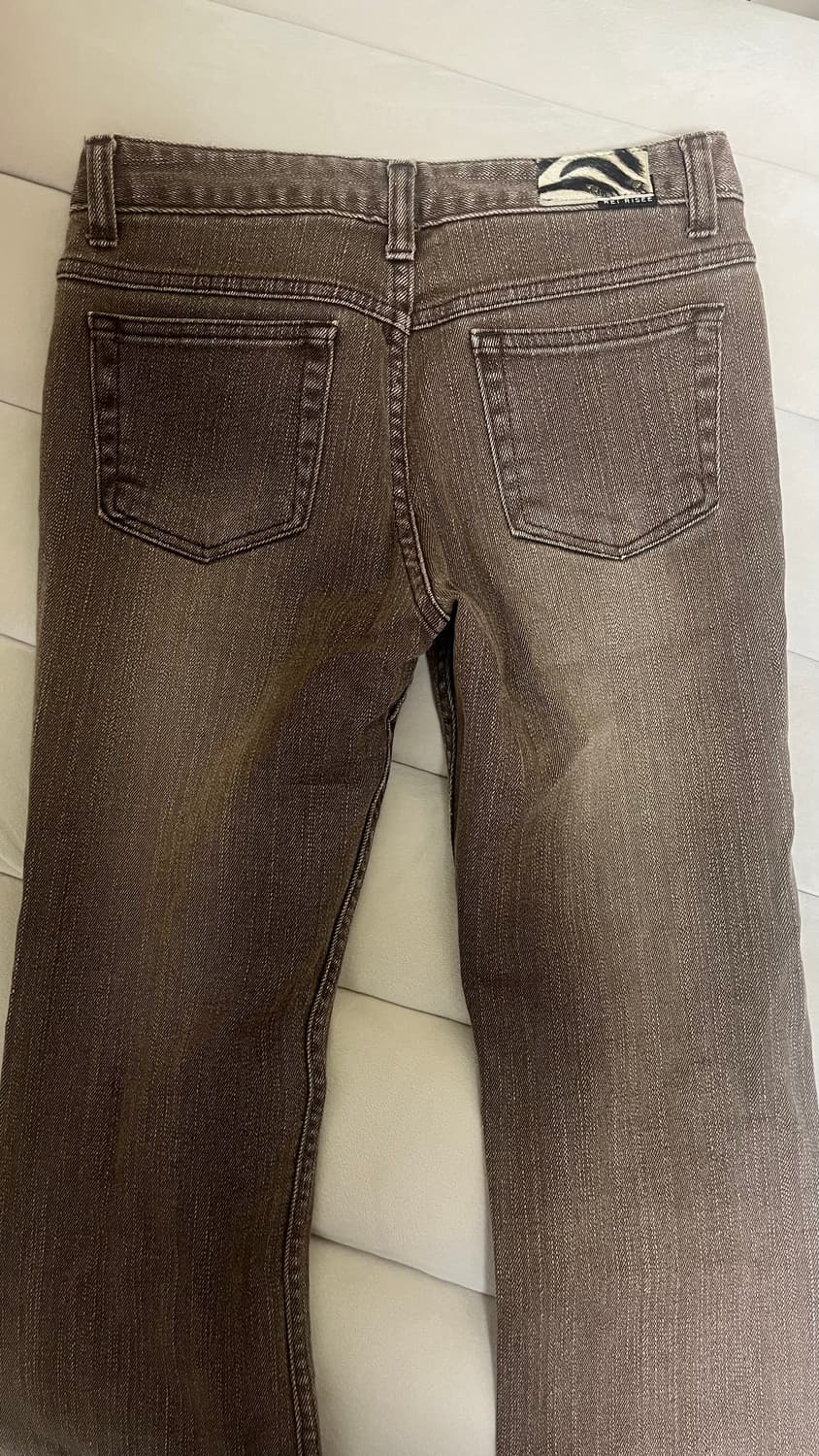 브라운 부츠컷 로우라이즈 상품이미지2