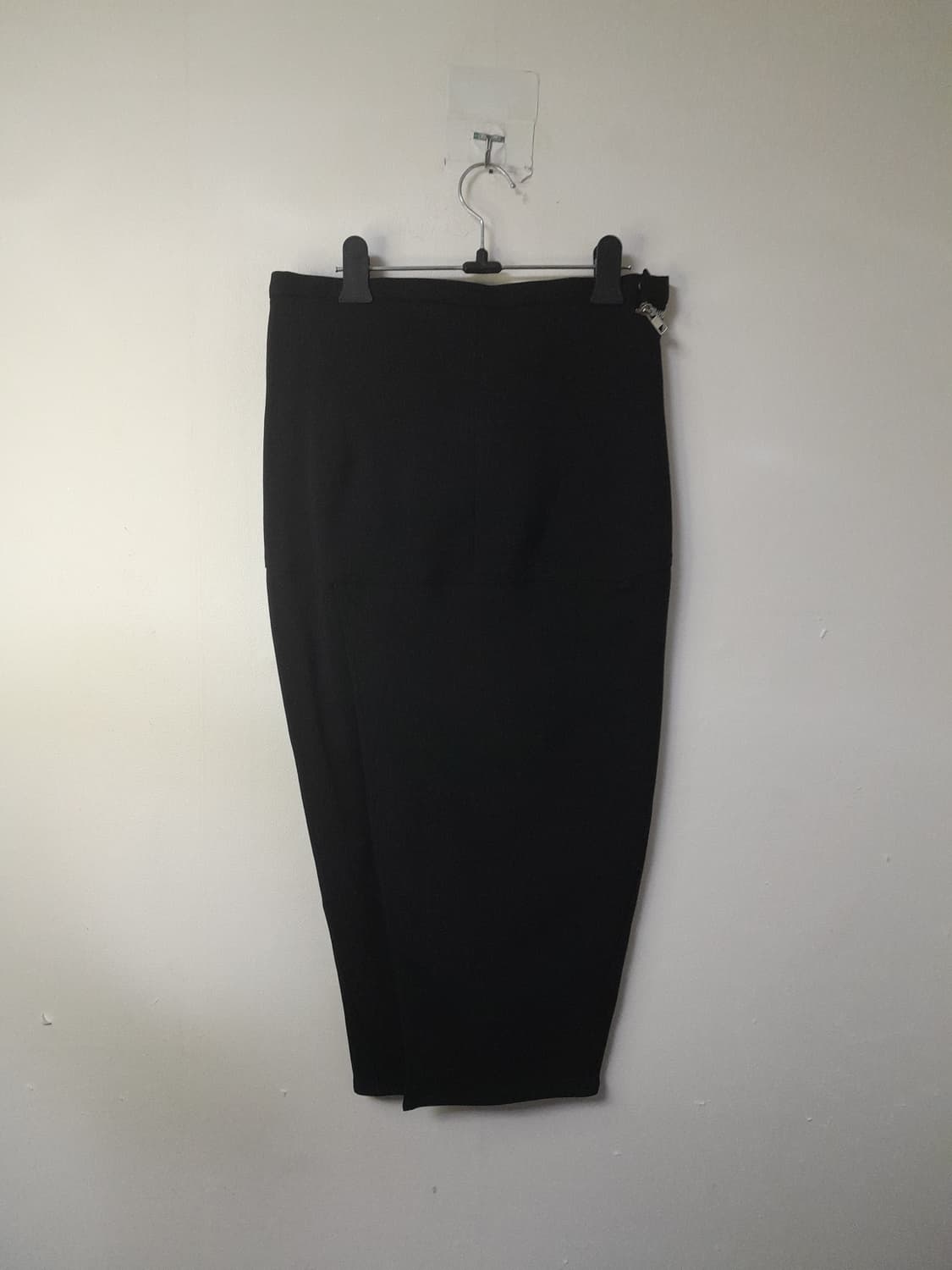 릭오웬스 울실크 지퍼 Aircut 스커트 38 상품이미지5