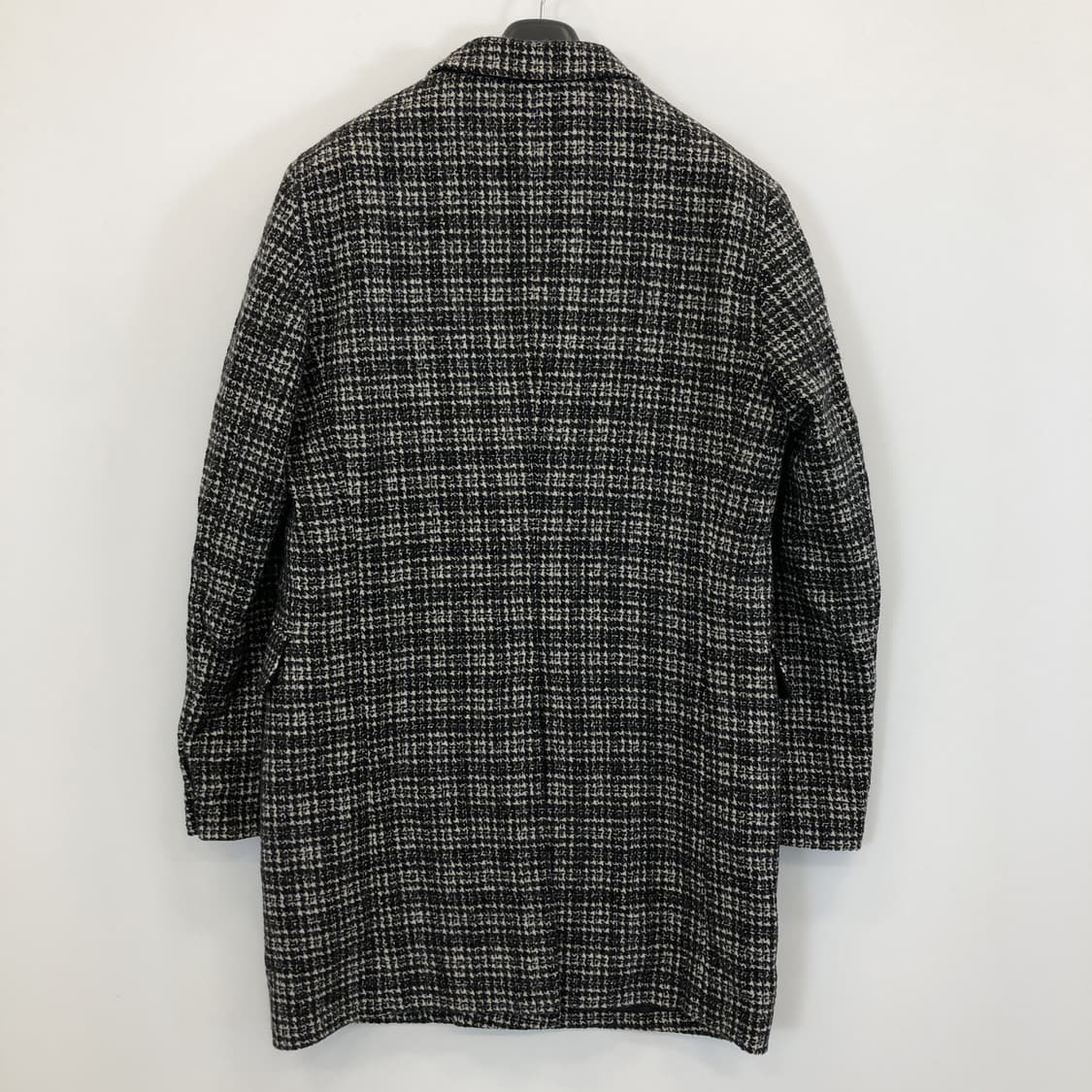 커스텀멜로우 하운드투스 글렌체크 울코트 105  상품이미지4