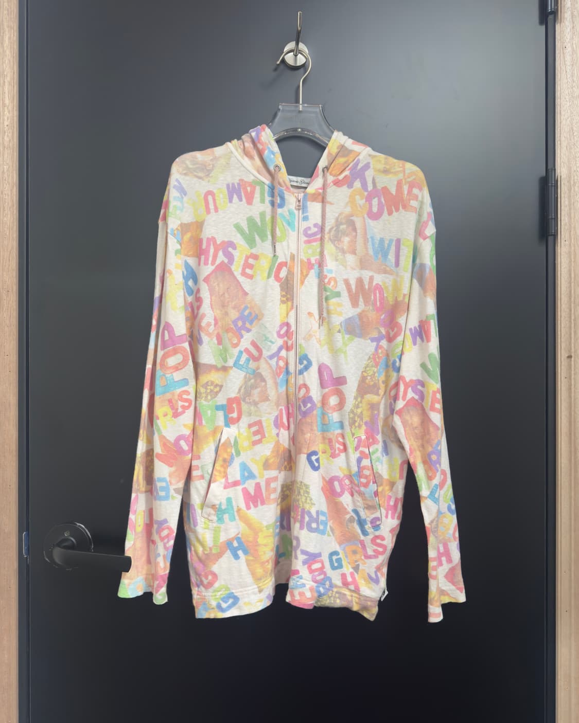 히스테릭 글래머 올오버 그래픽 집업 후디 상품이미지1