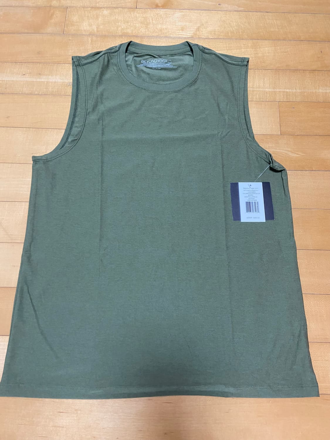 비욘드요가 남성 머슬 탱크 XS 상품이미지2