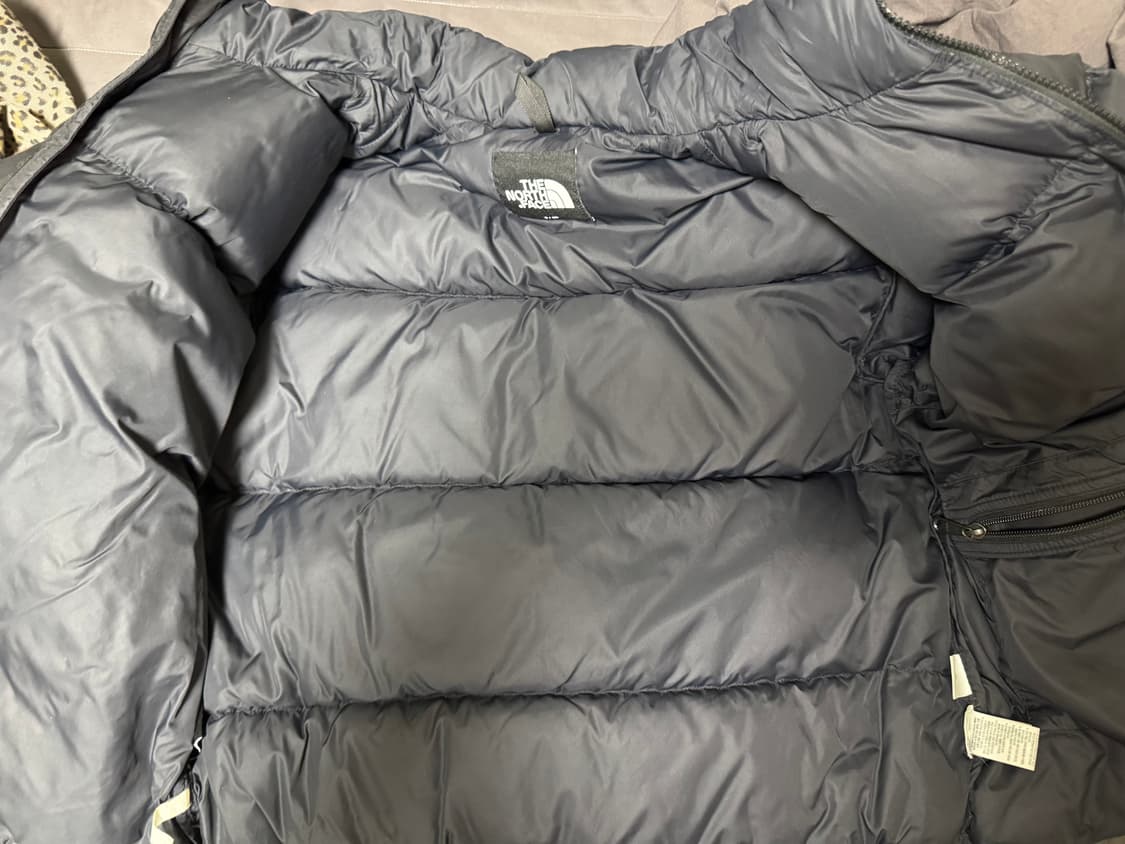 노스페이스 눕시 패딩 블랙 s 상품이미지5