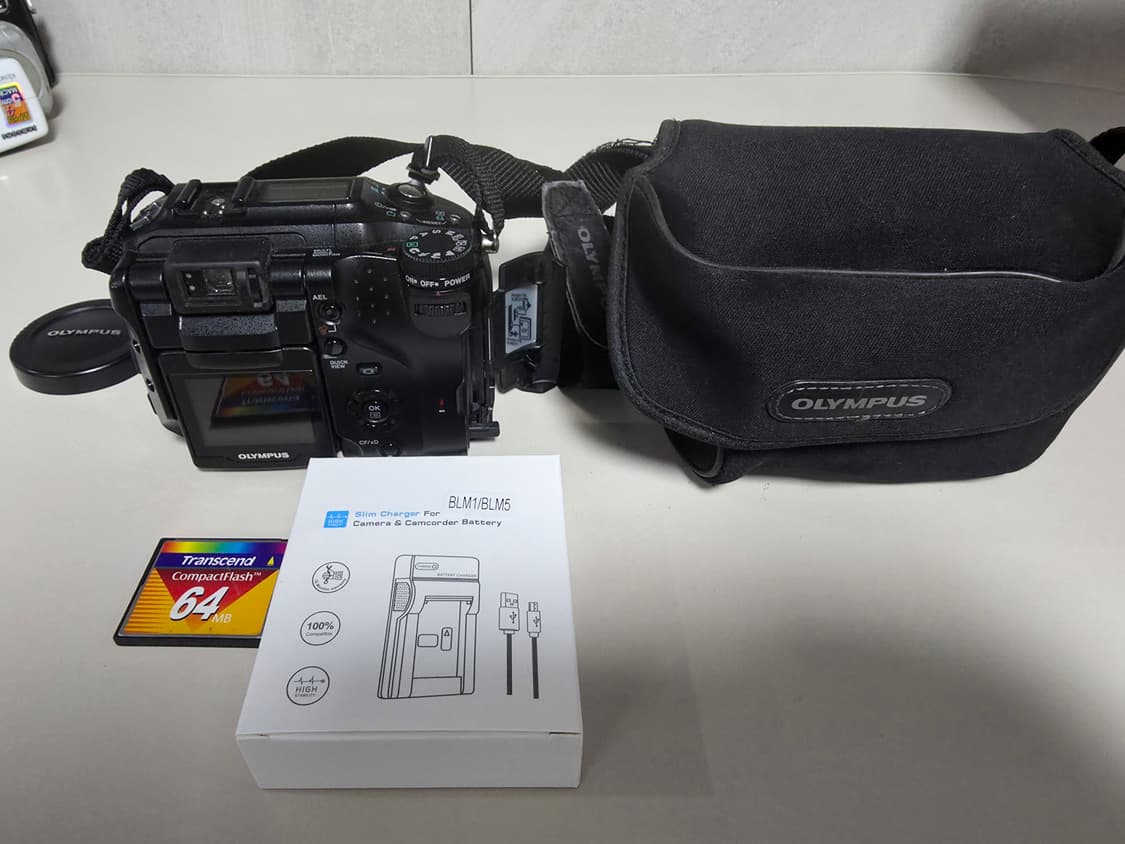 올림푸스 키메디아 C-5060 빈티지 디지털카메라 상품이미지8