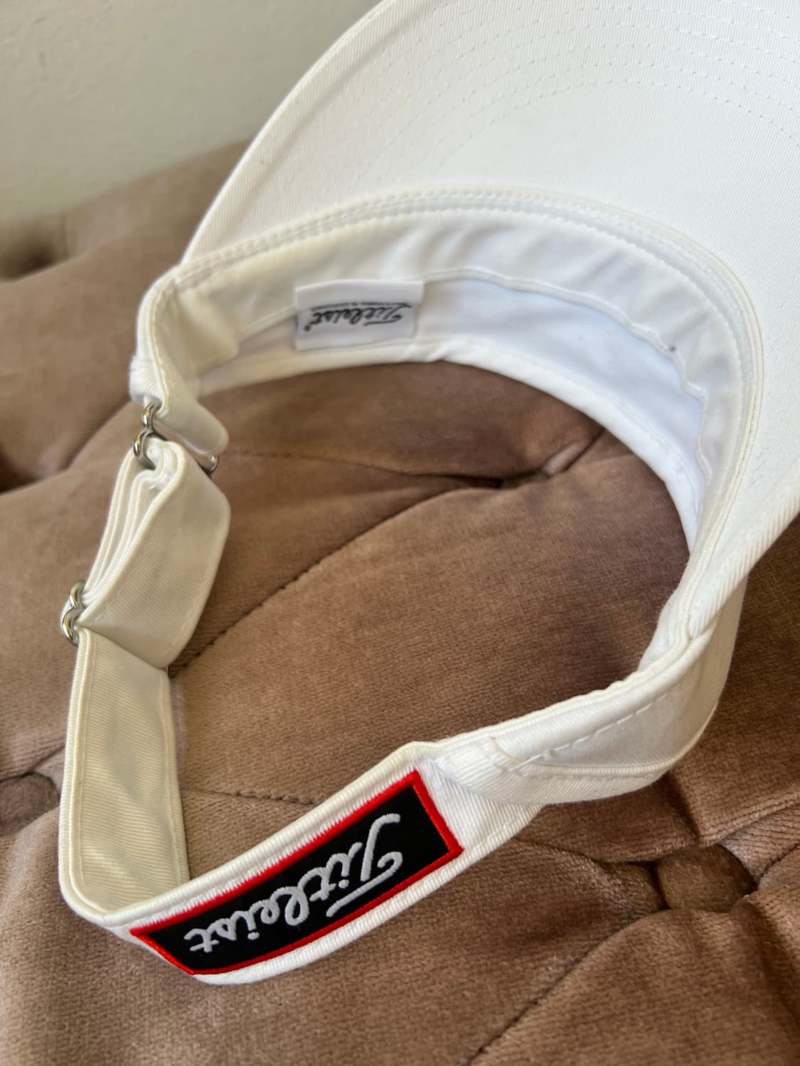 타이틀리스트 화이트 로고 선바이져 선캡 골프모자 상품이미지5