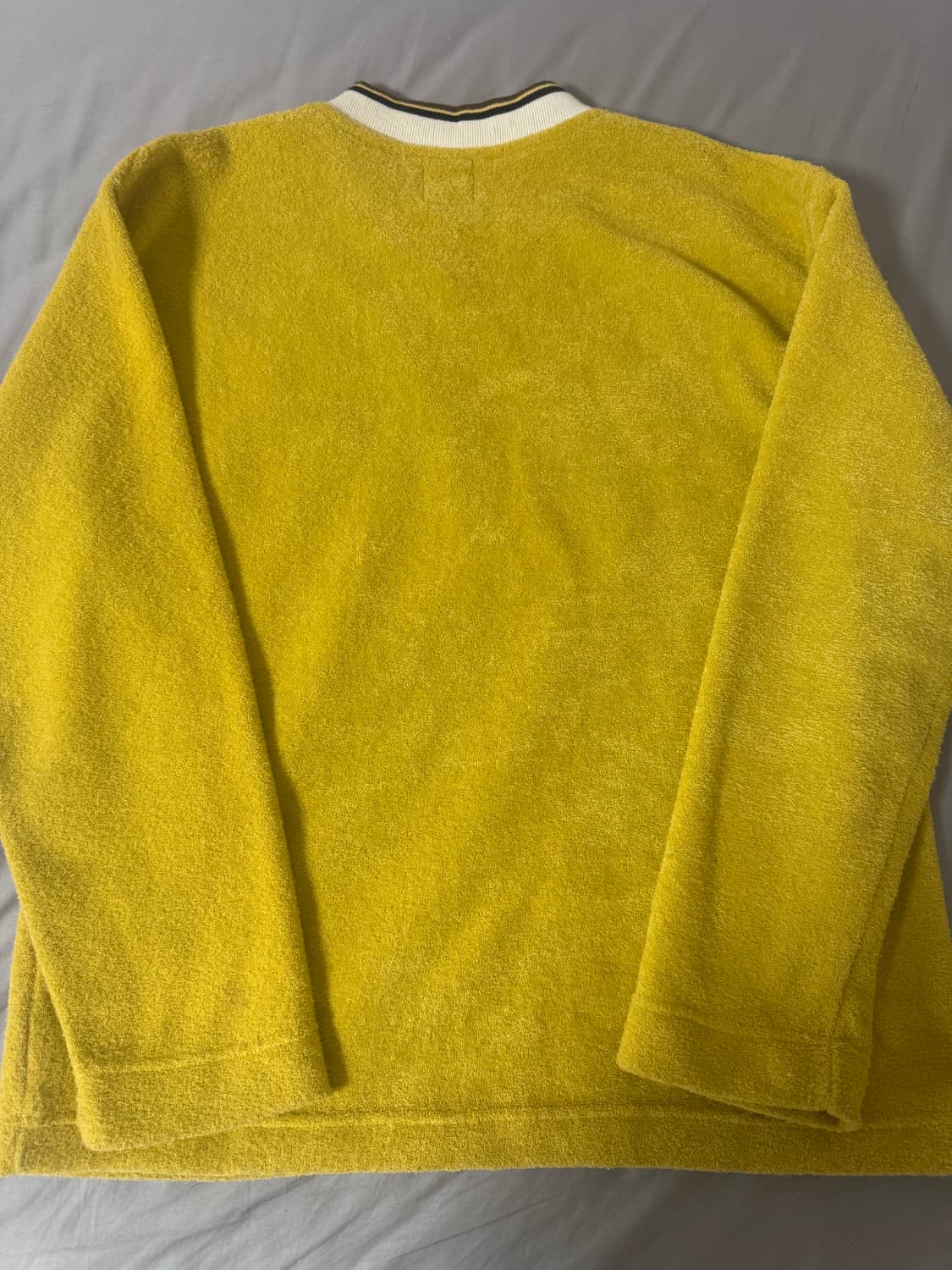 스투시 타월 니트 옐로우 상품이미지4