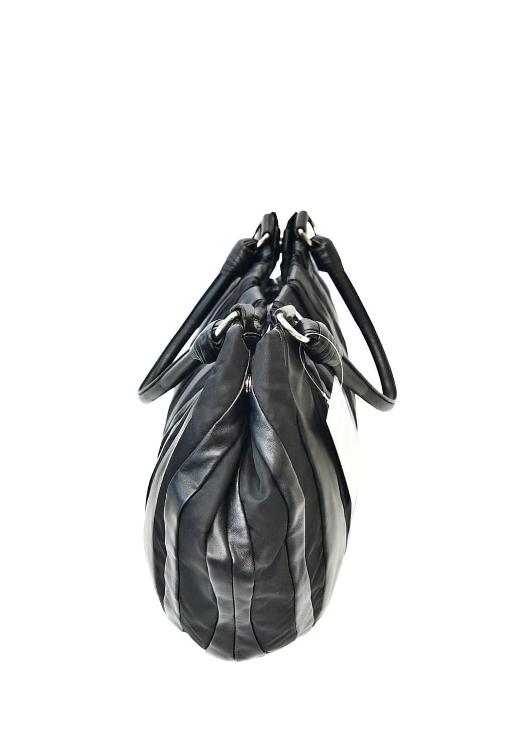 프라다 나일론 나파 레더 웨이브 호보백(정품) 상품이미지4