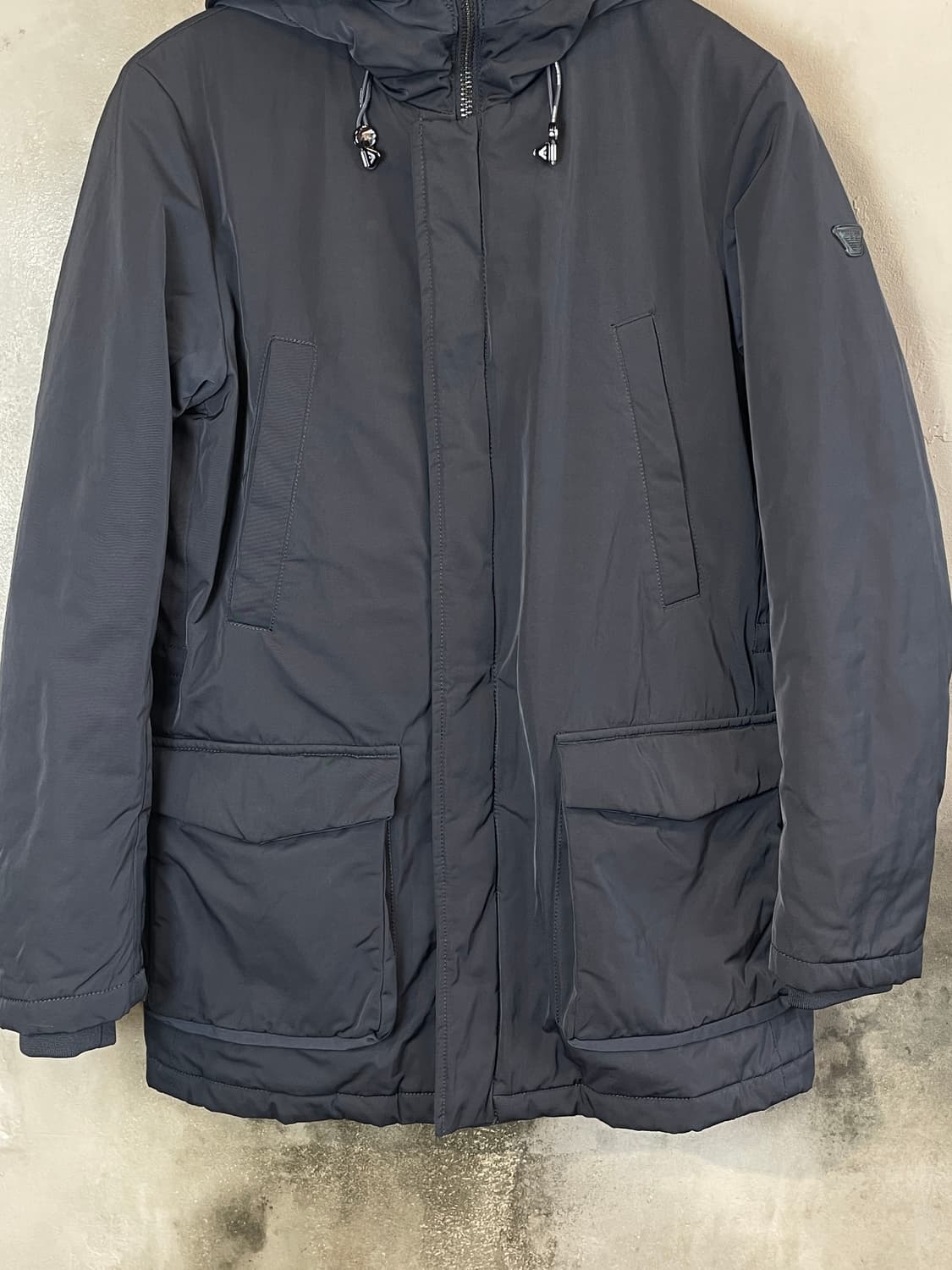 아르마니 진스 스노클 후드 다운 자켓 상품이미지5