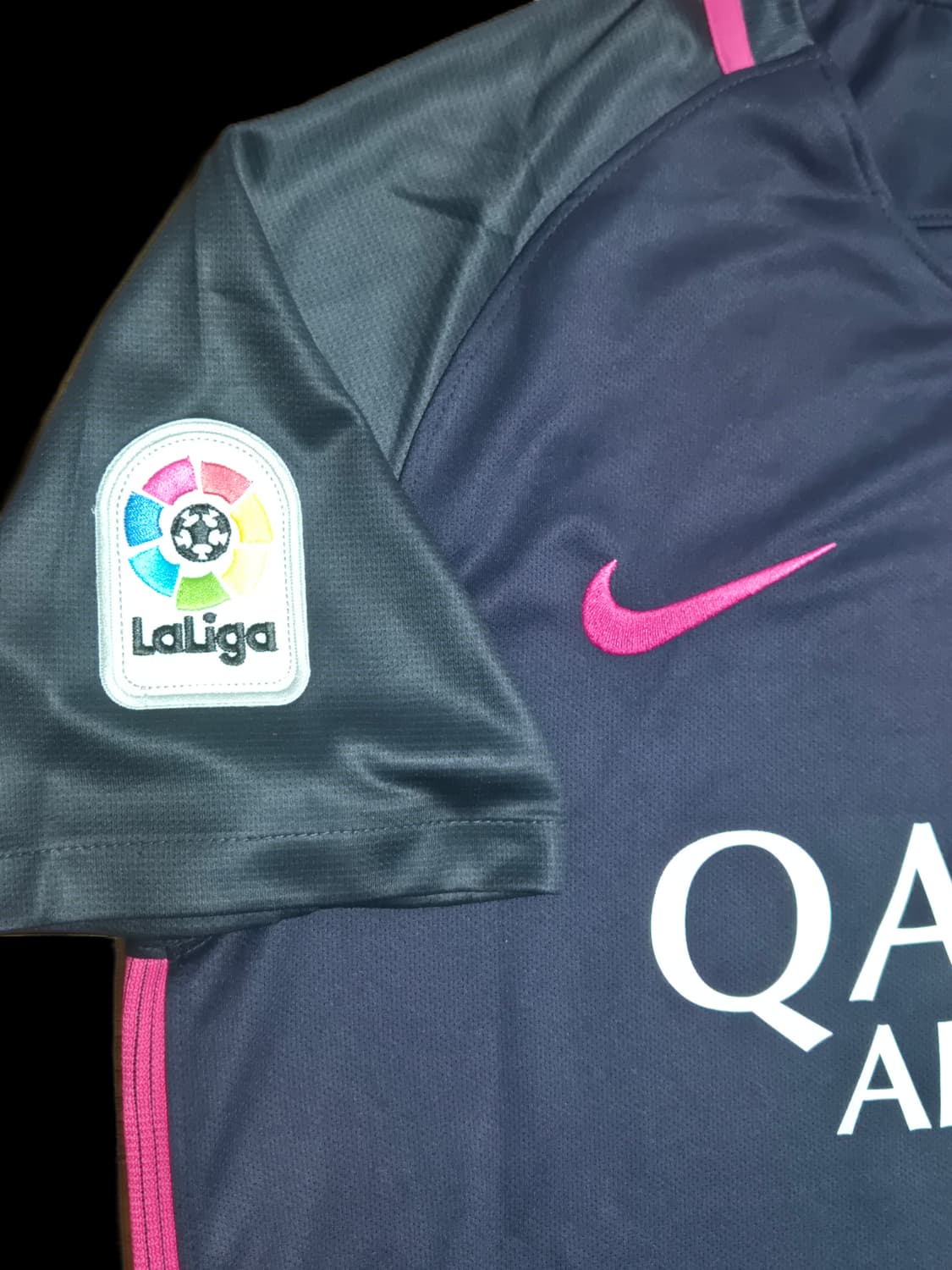 16-17 바르셀로나 어웨이 네이마르 주니어 유니폼 M 상품이미지5