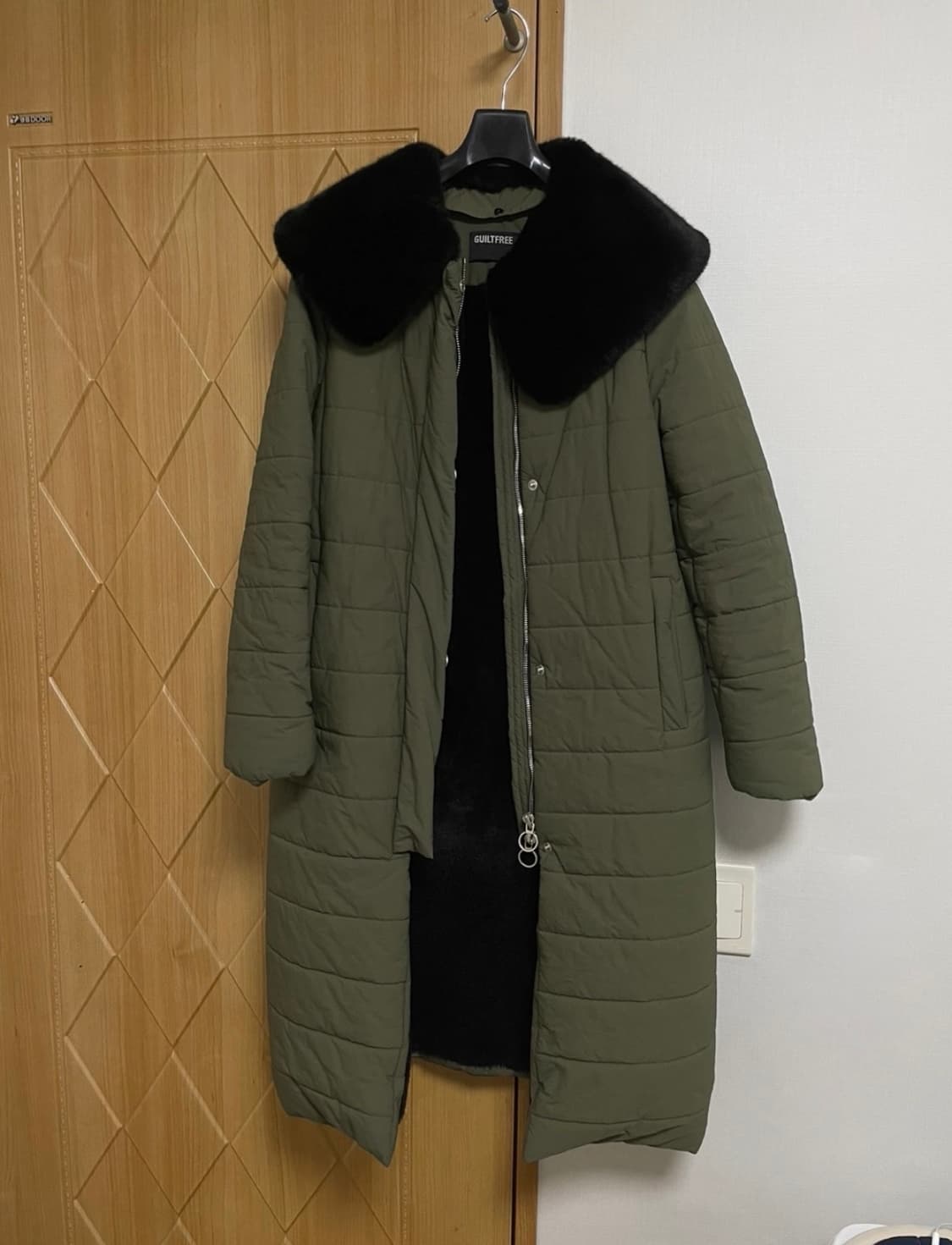 길트프리 카키 롱패딩 상품이미지1