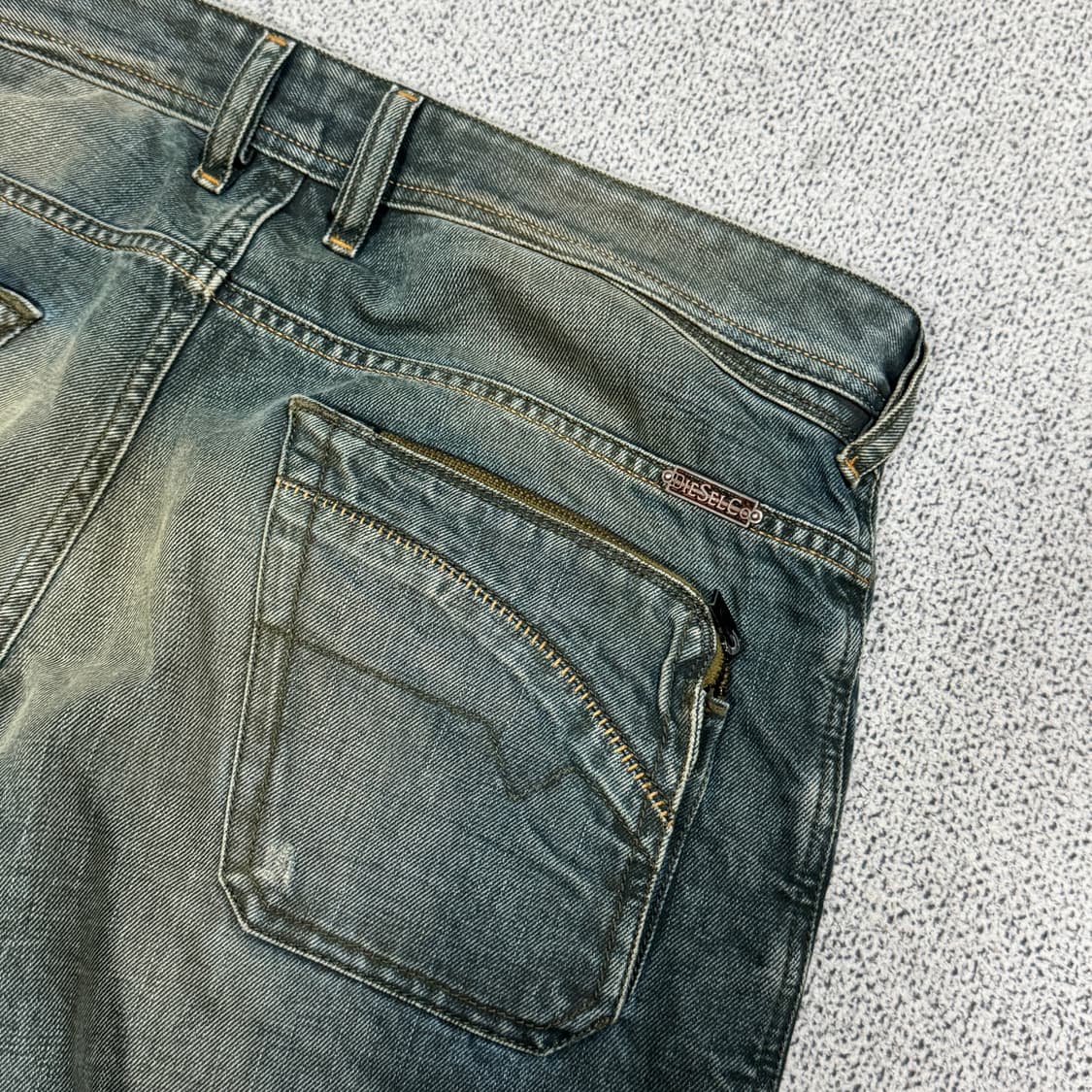디젤 빈티지 POIAK 메탈 로고 데님 32 상품이미지2
