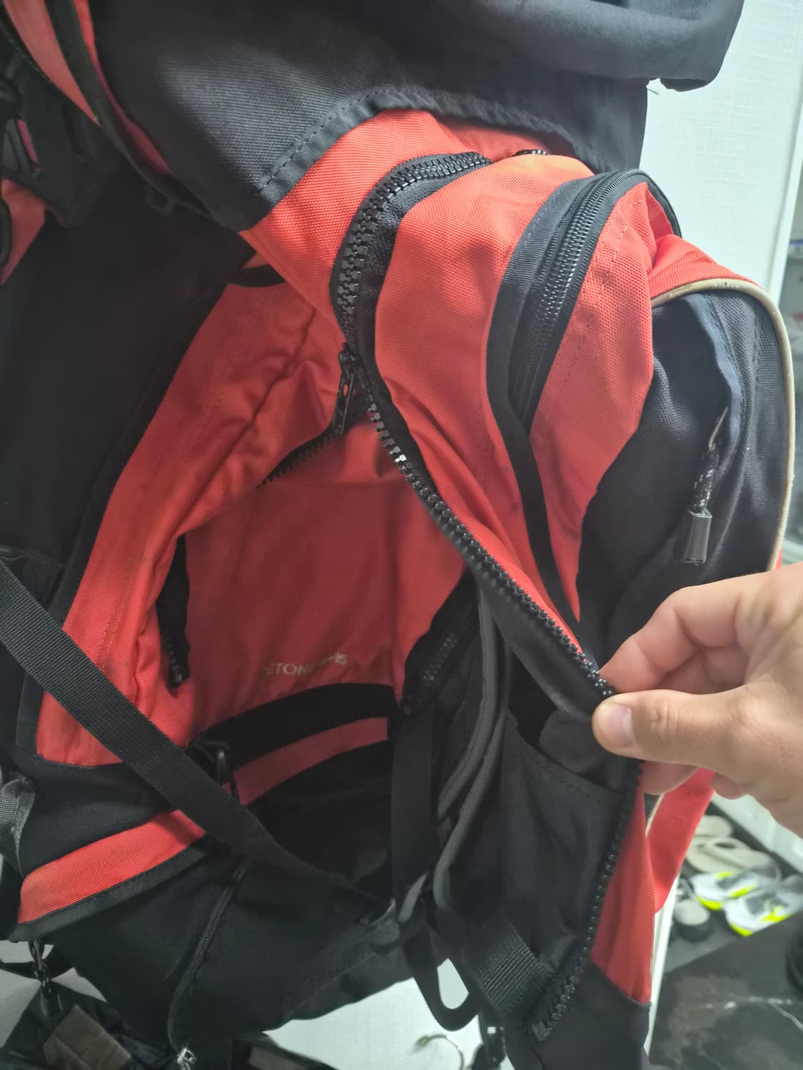 85L) 노스페이스 빅사이즈 CRETONE 85+15 배낭 팝니다 상품이미지4