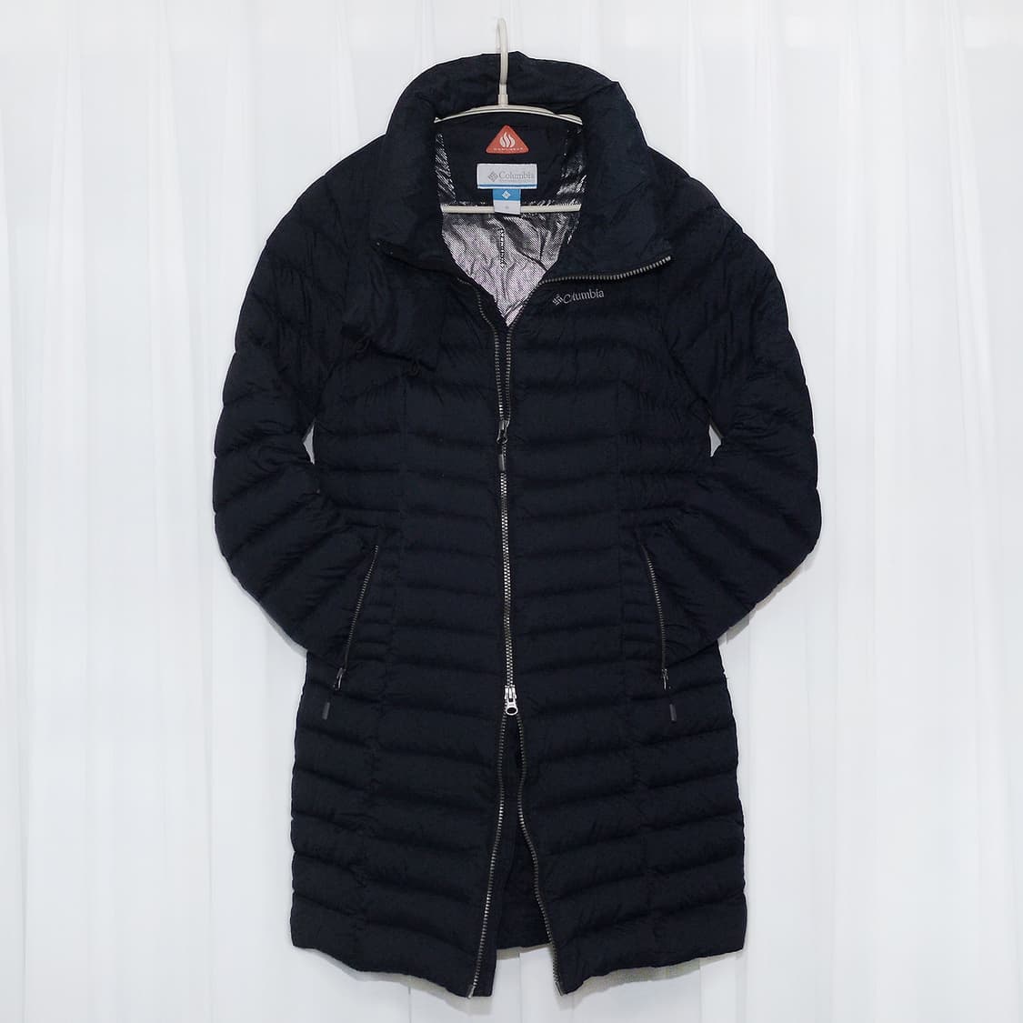 콜럼비아 옴니히트 구스다운 슬림 롱패딩 (M / 90-95) 상품이미지1