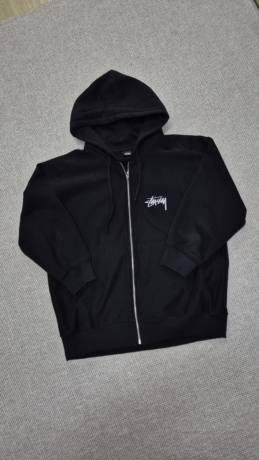 스투시 스콜피온 후드집업 블랙 XL(미착용상품) 상품이미지2