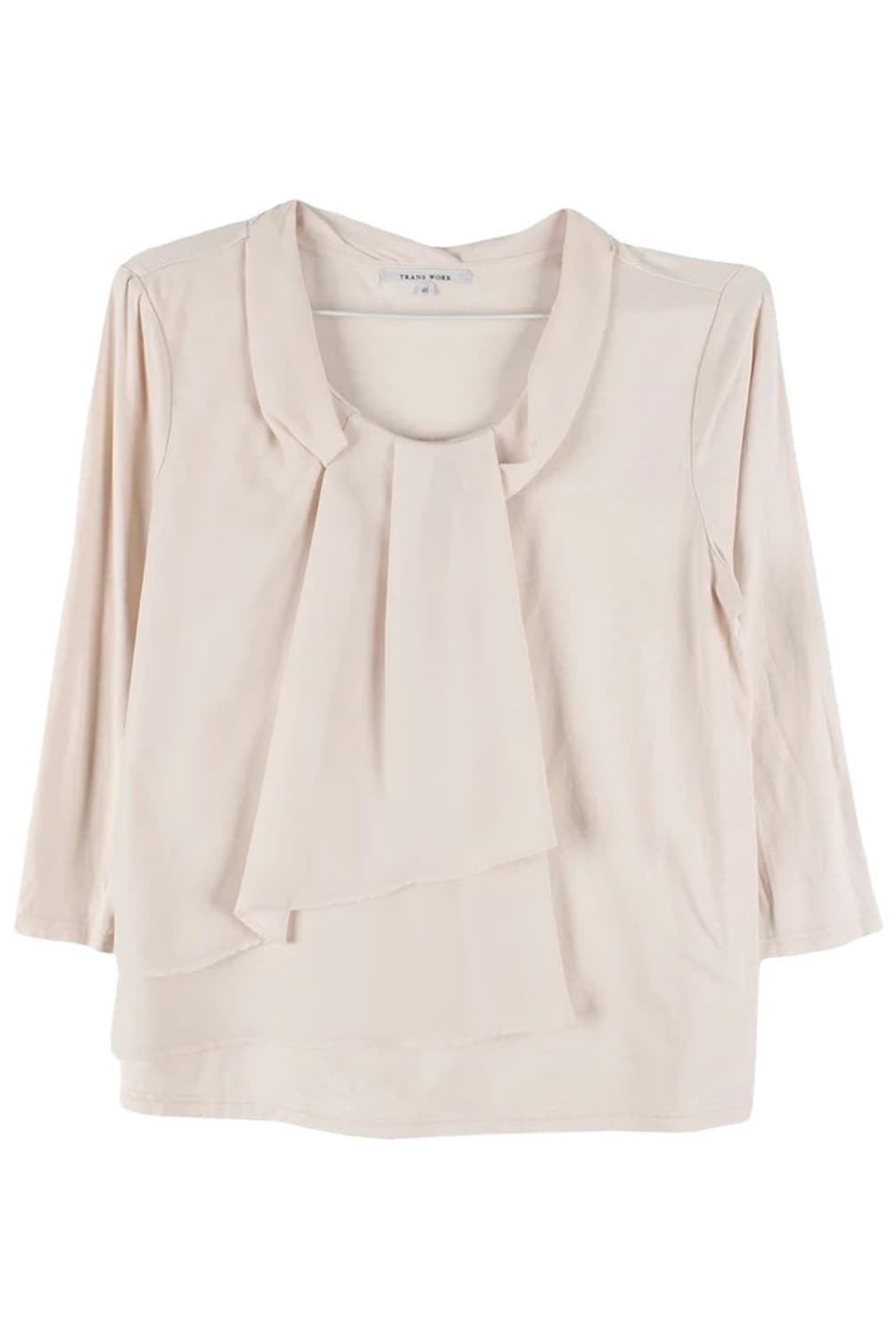 Trans Work Pink Frill Blouse 상품이미지1