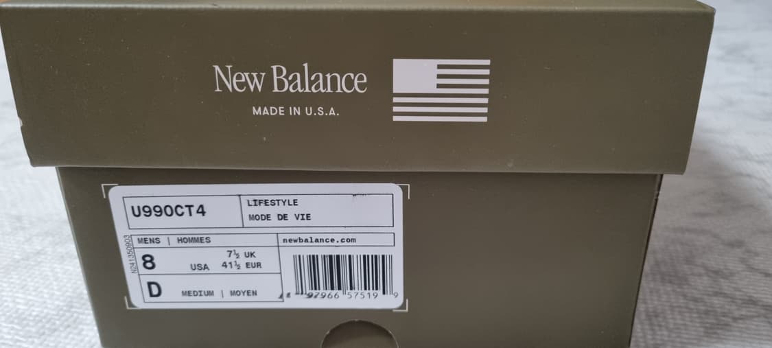 뉴발란스 990v4 에임레온도르 트루 카모 베이지 260 상품이미지8