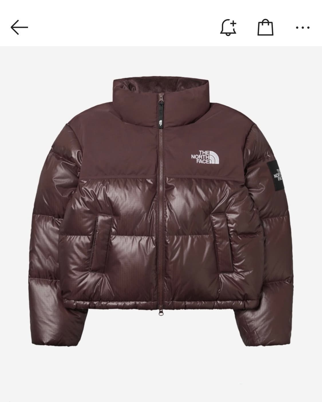 노스페이스 화이트라벨 눕시 코코아브라운 상품이미지1