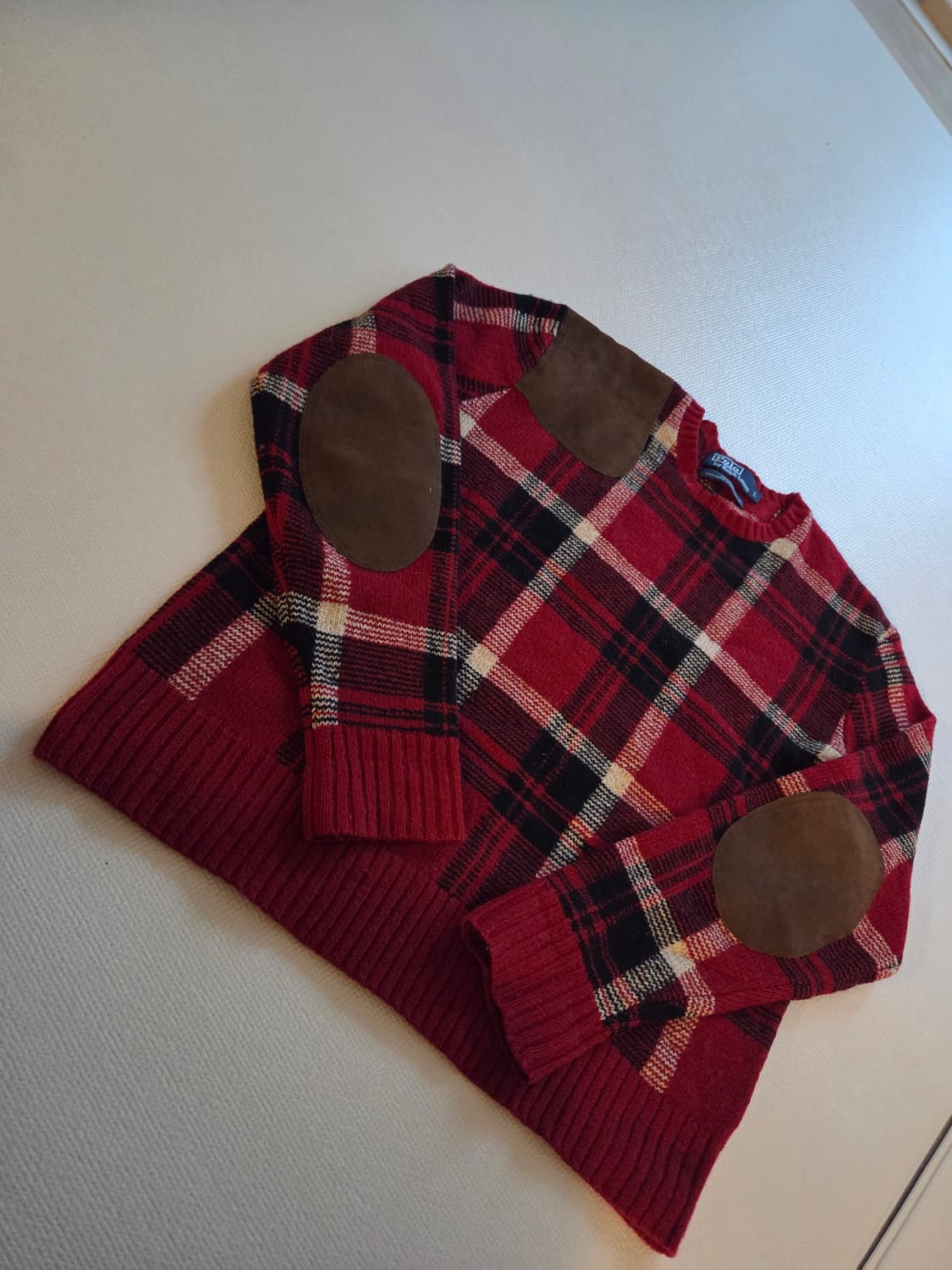 폴로랄프로렌 체크 울 니트 상품이미지4