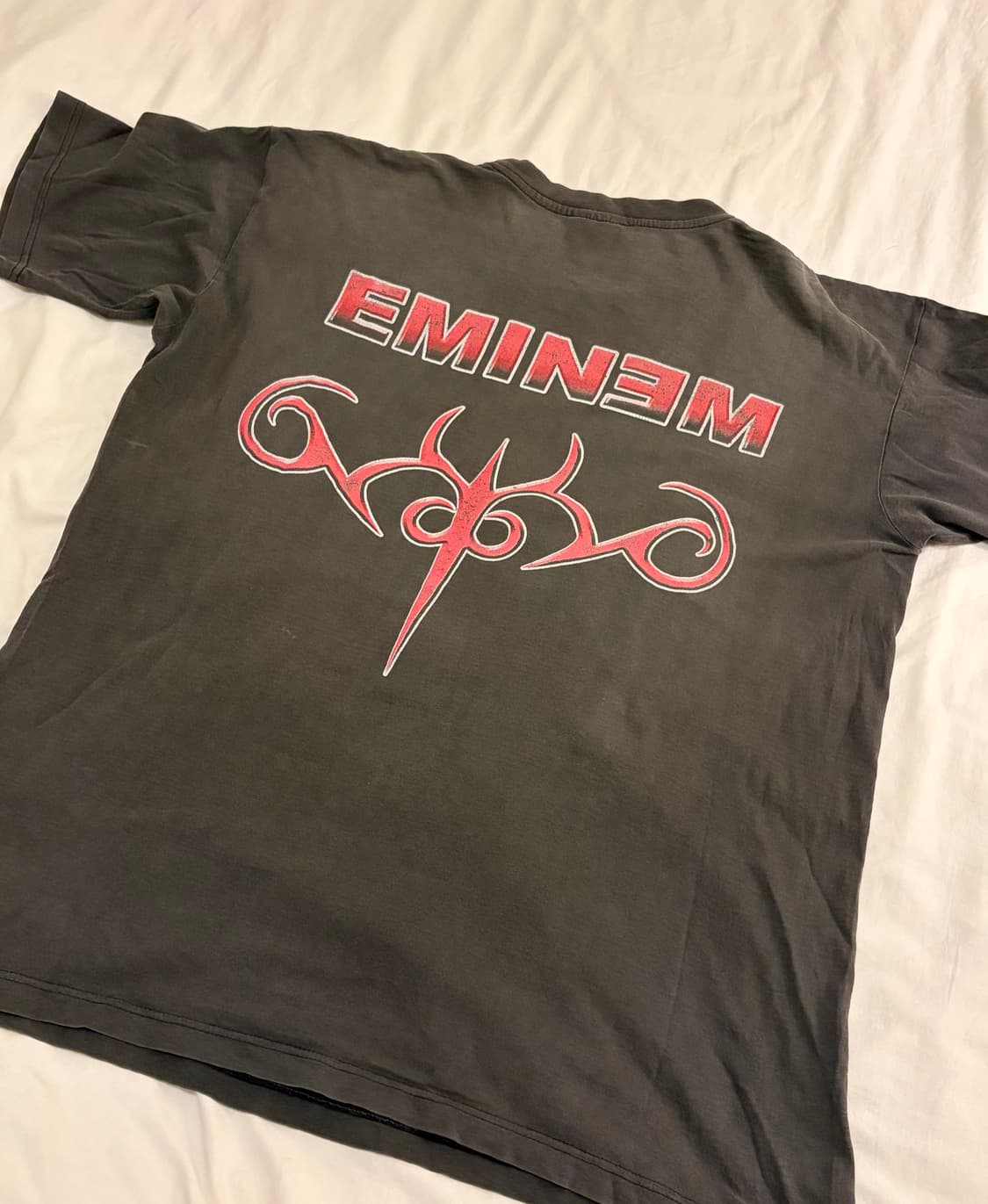 [XL] Rare ! 90-00’s  Eminem 에미넴 부틀랙 랩티셔츠 상품이미지3